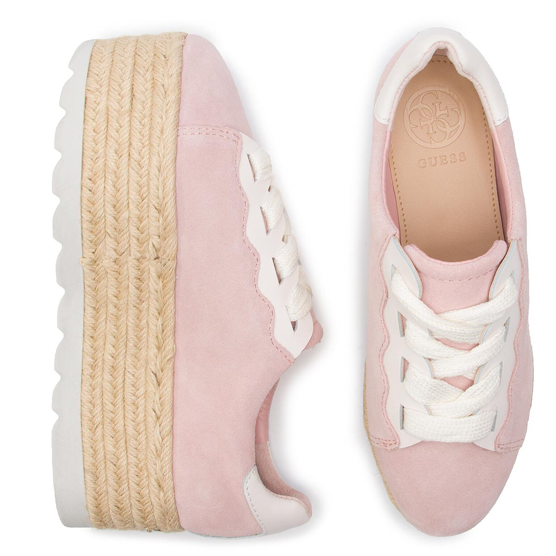 Guess Espadrilky Gabrial FL6GAB SUE13 Ružová - Pepit.sk