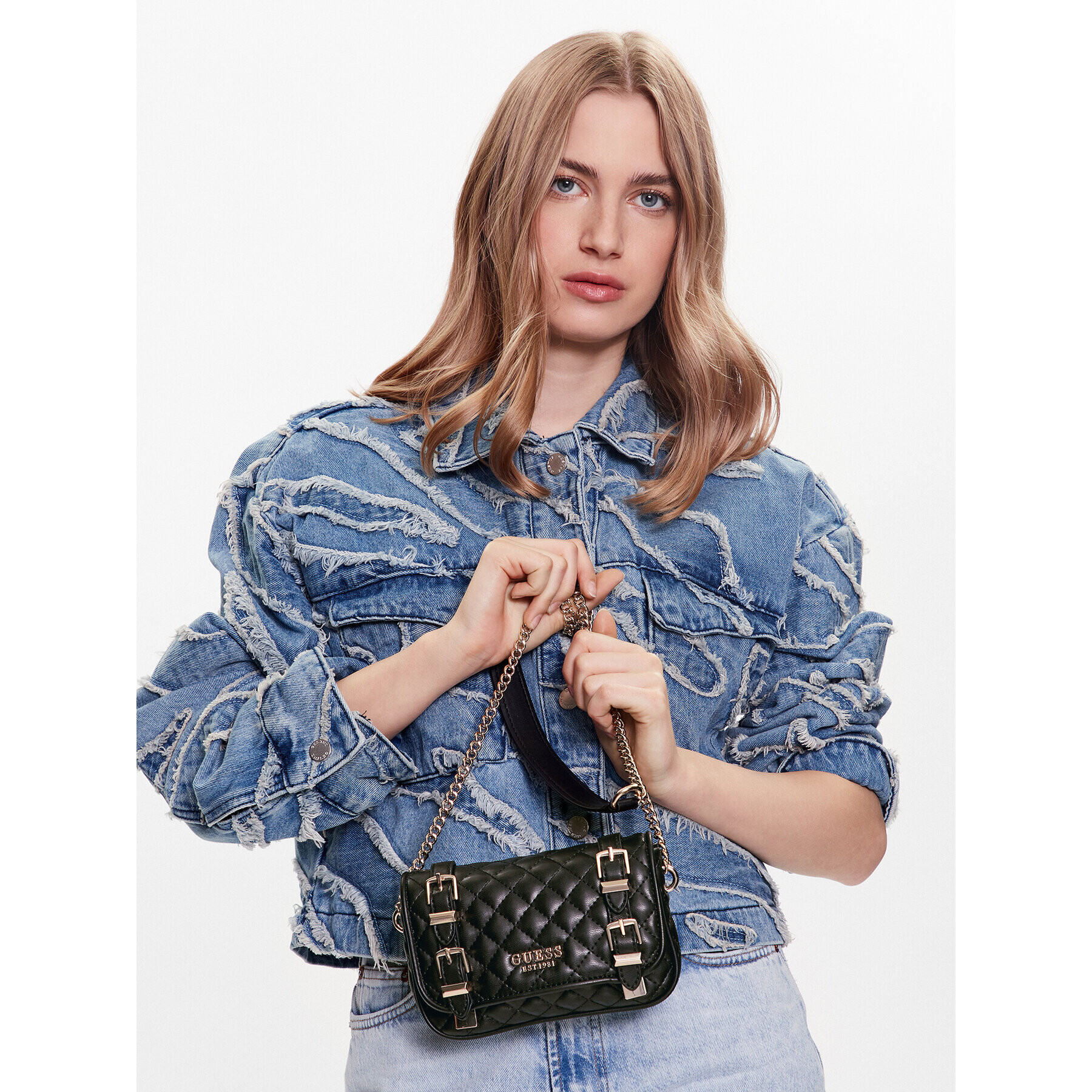 Guess Kabelka Adam (QG) Mini Bags HWQG86 94780 Čierna - Pepit.sk