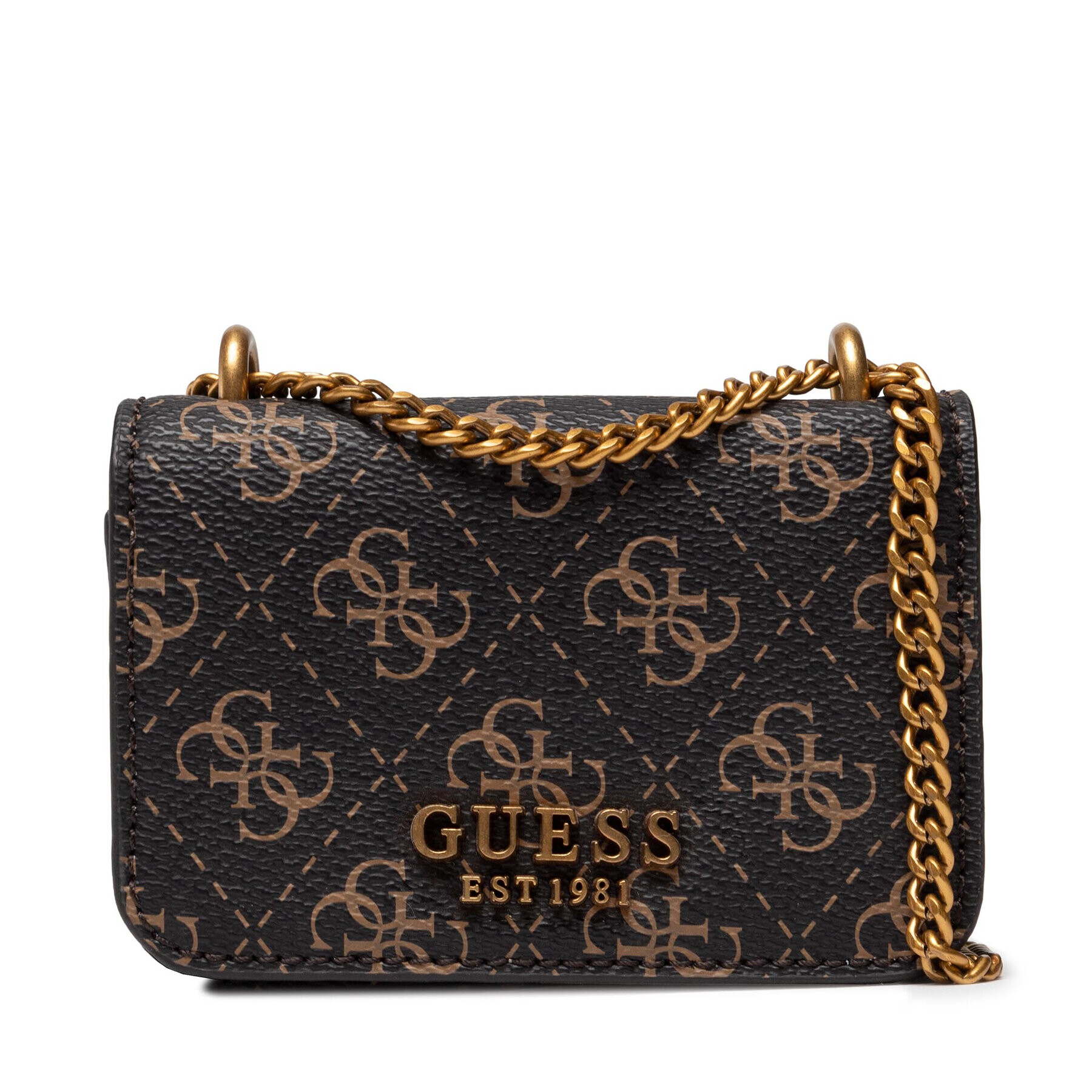 Guess Kabelka Alexie Mini HWQB84 16770 Hnedá - Pepit.sk