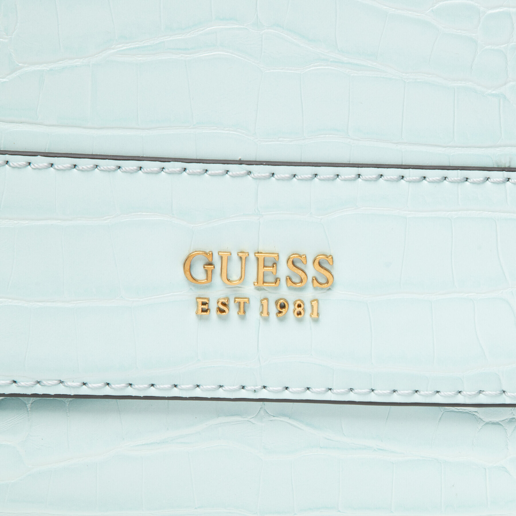 Guess Kabelka Katey Croc Flap Shoulder Bag HWCA84 94190 Modrá - Pepit.sk