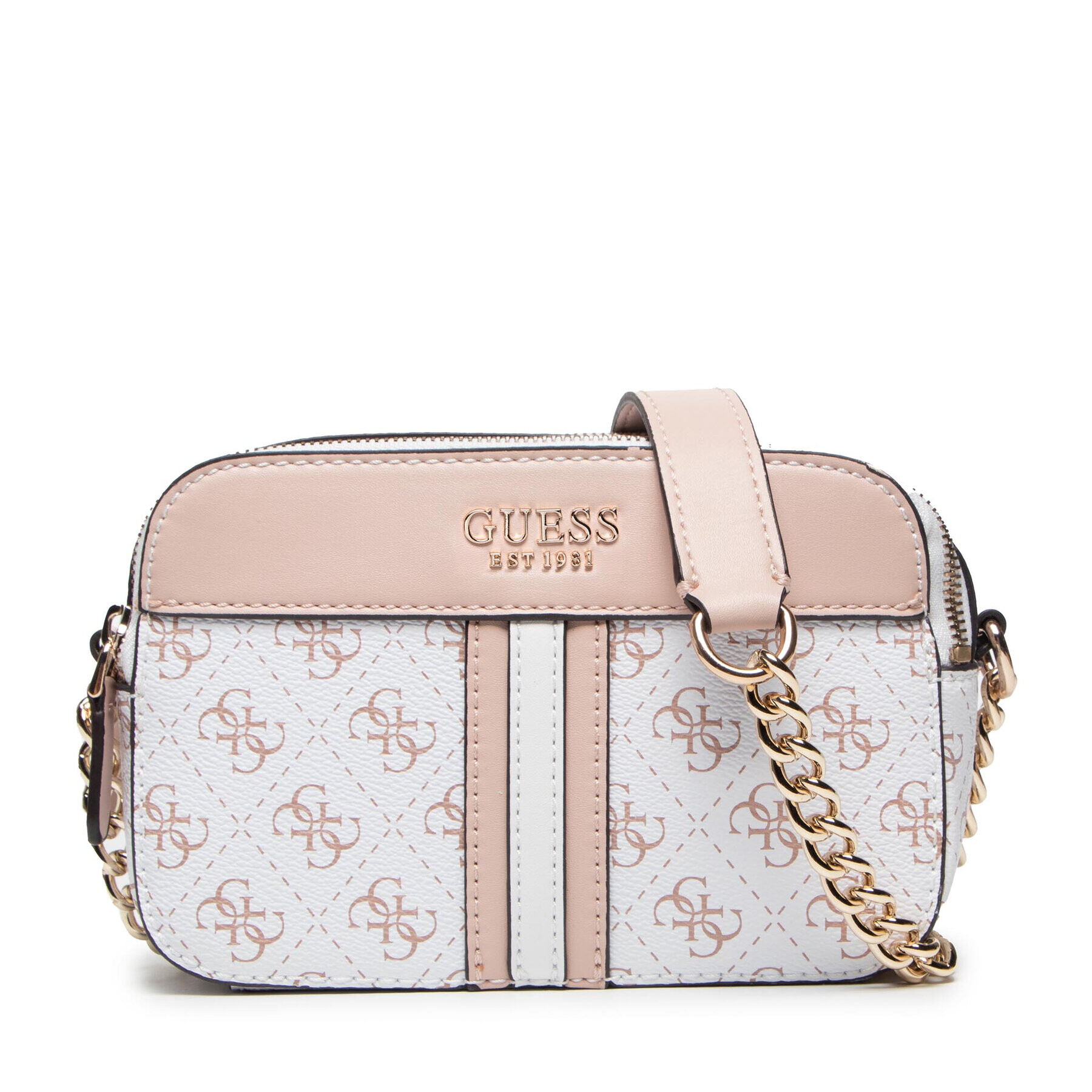 Guess Kabelka Noelle Crossbody Camera HWKG78 79140 Biela - Pepit.sk