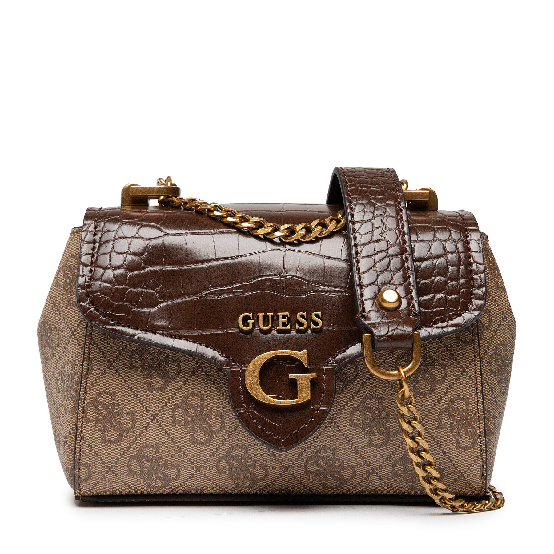 Guess Kabelka Rossana Mini HWSC85 51780 Hnedá - Pepit.sk