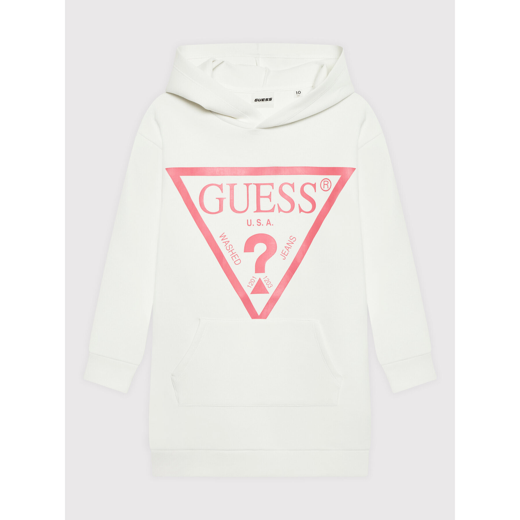 Guess Každodenné šaty J2YK28 FL03S Biela Regular Fit - Pepit.sk