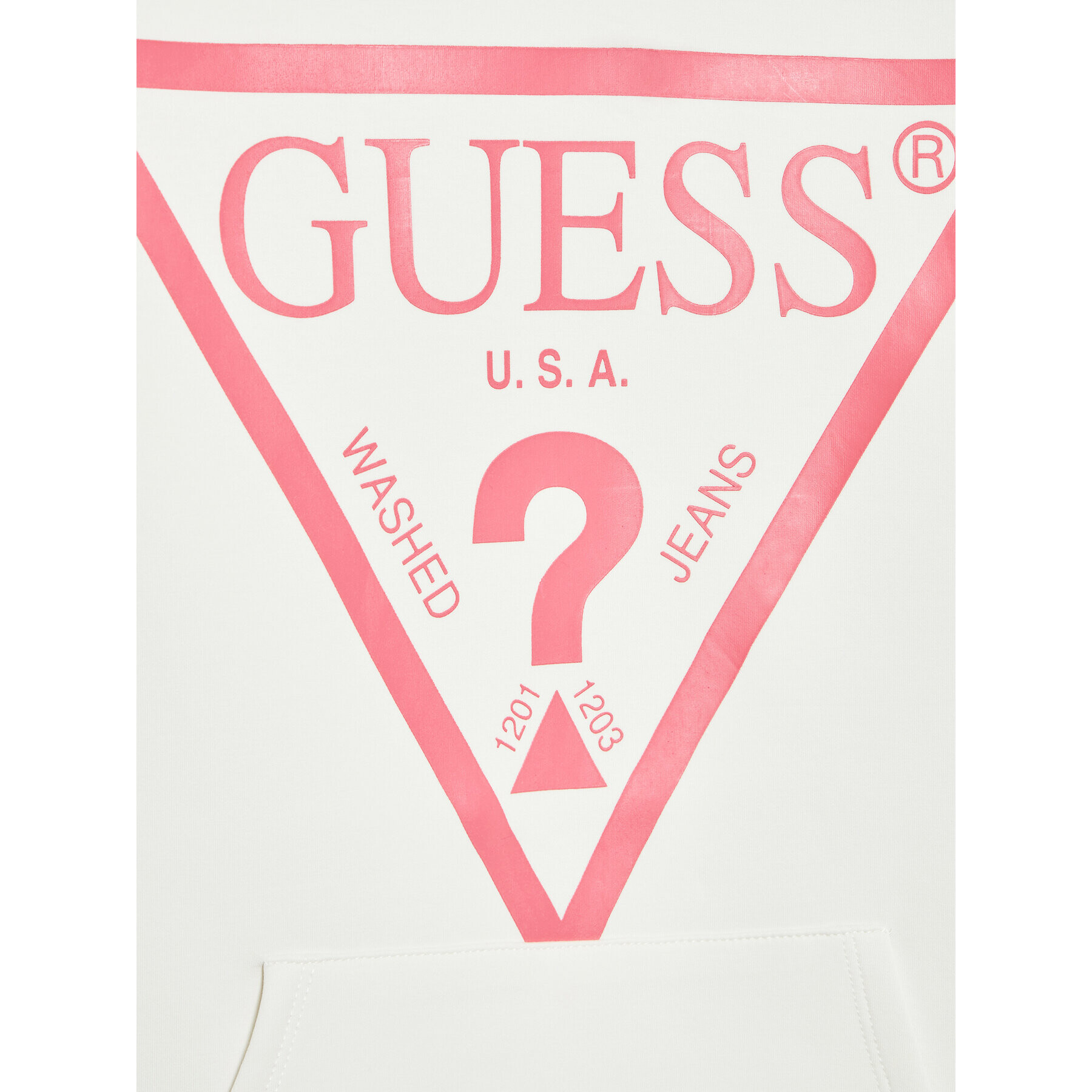 Guess Každodenné šaty J2YK28 FL03S Biela Regular Fit - Pepit.sk