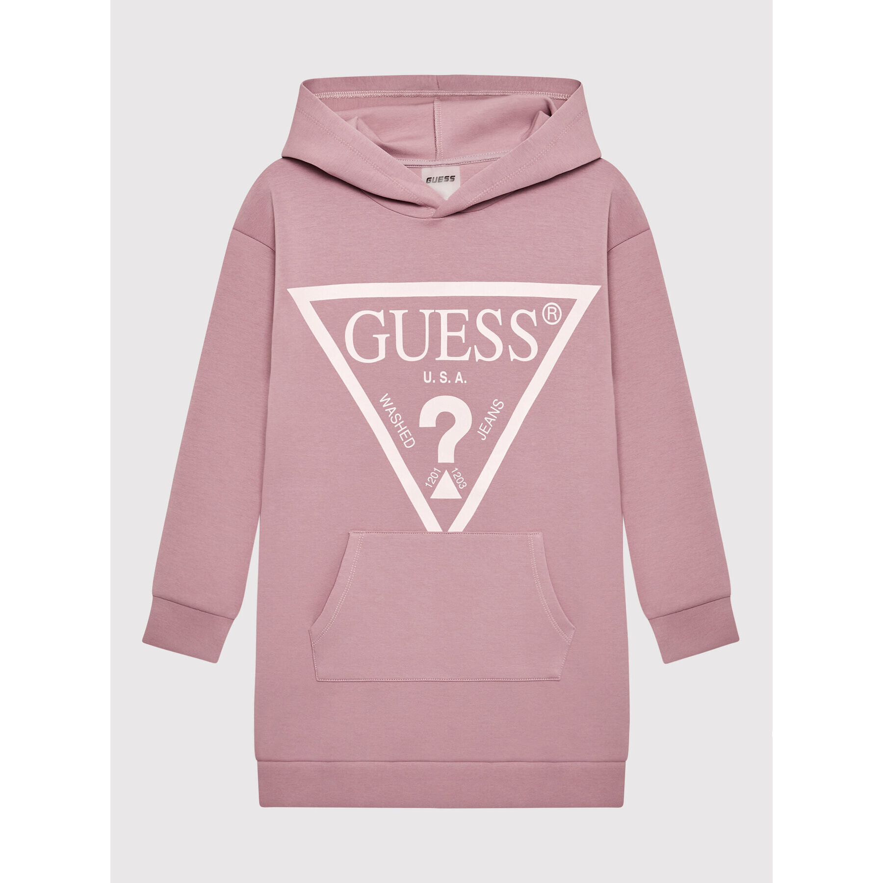 Guess Každodenné šaty J2YK28 FL03S Fialová Regular Fit - Pepit.sk