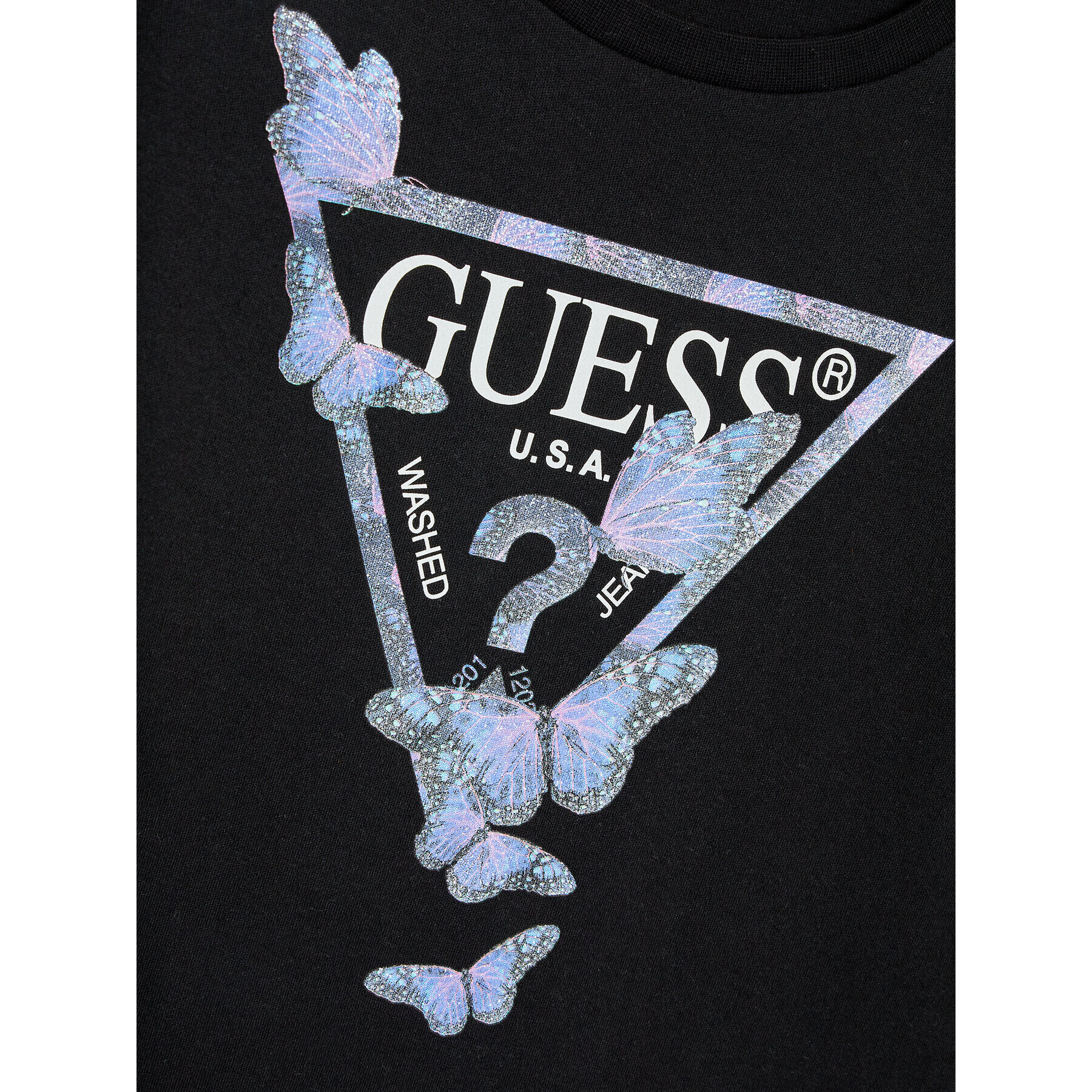 Guess Každodenné šaty J3YK13 KA6W4 Čierna Regular Fit - Pepit.sk