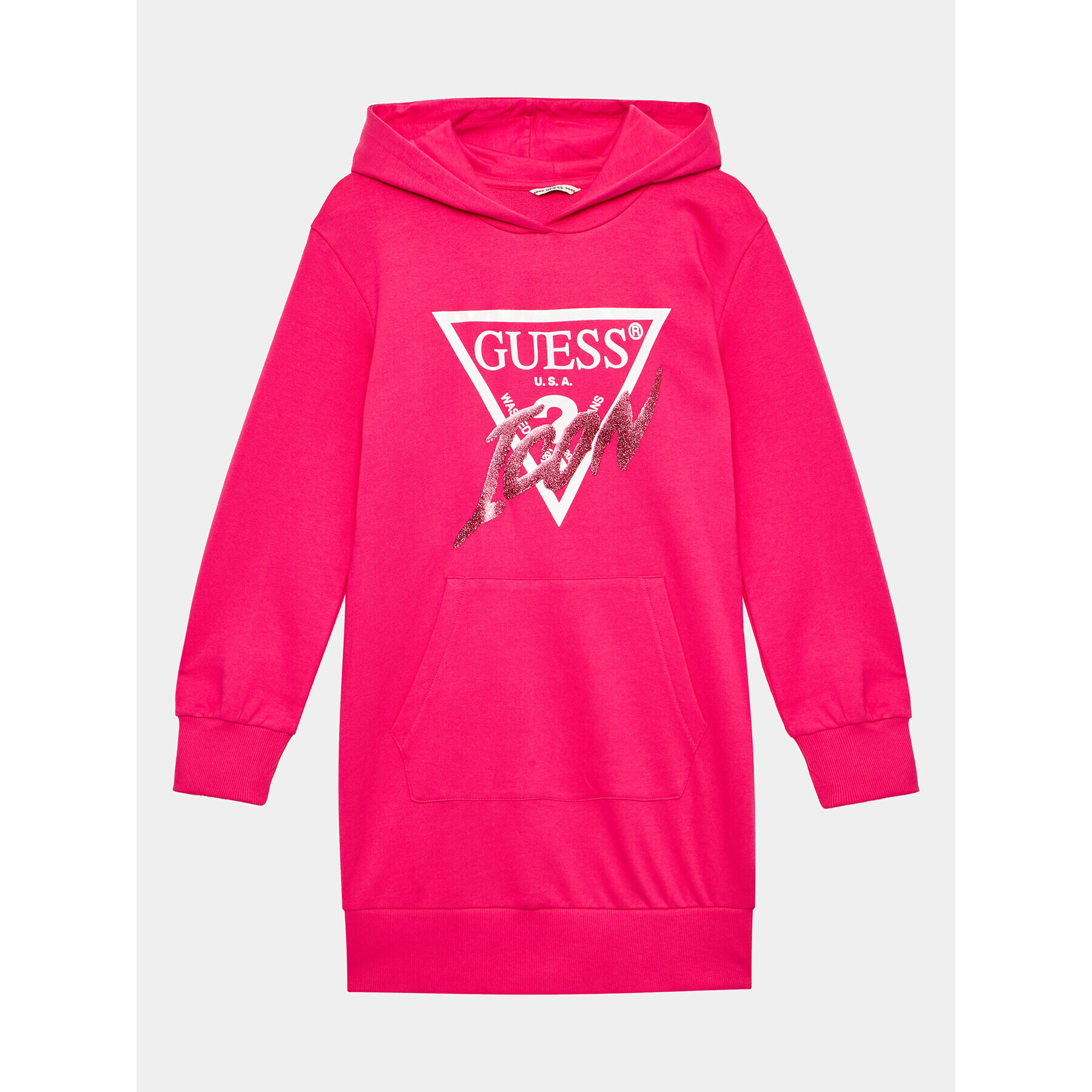 Guess Každodenné šaty J3YK33 KA6R3 Ružová Regular Fit - Pepit.sk