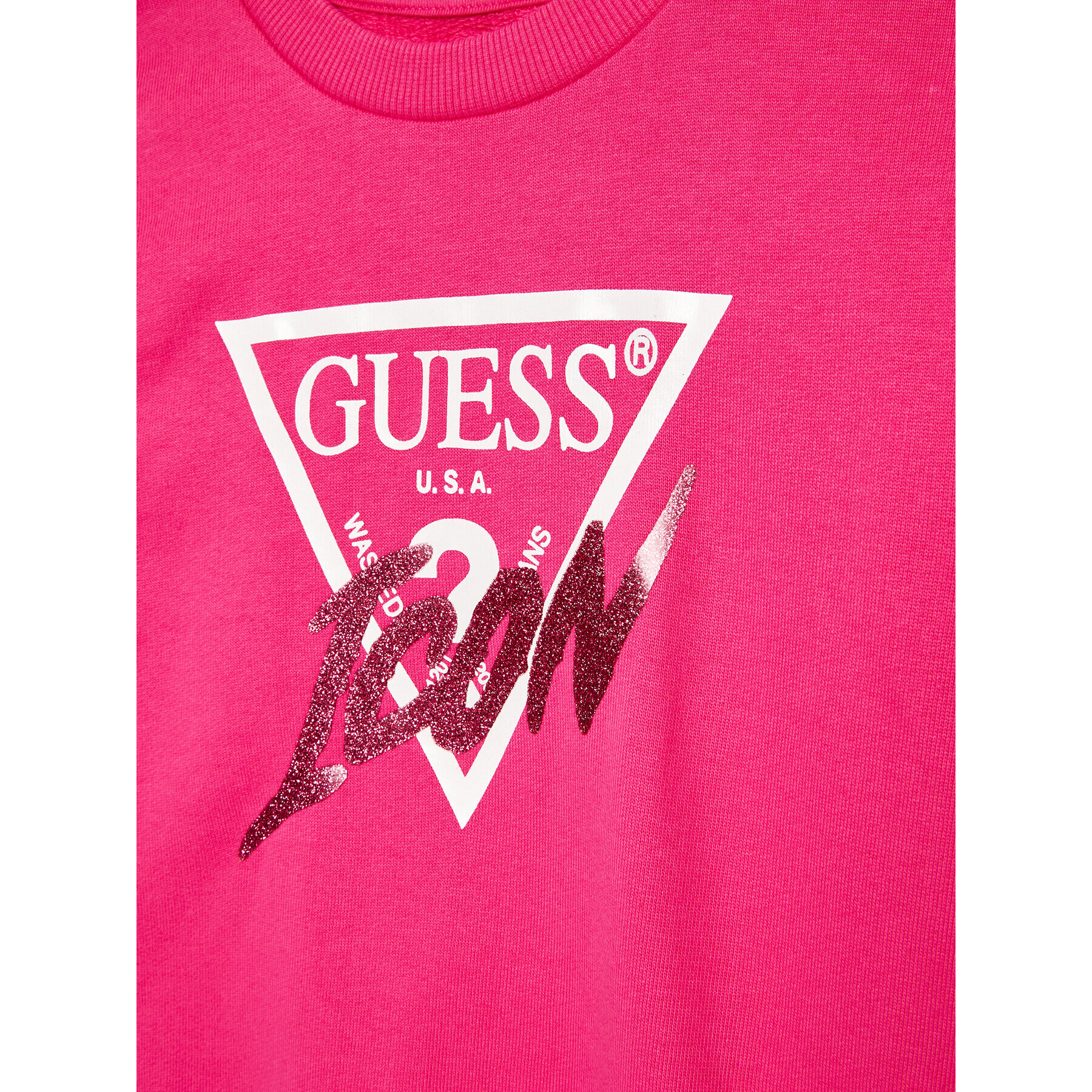 Guess Každodenné šaty K3YK03 KA6R3 Ružová Regular Fit - Pepit.sk