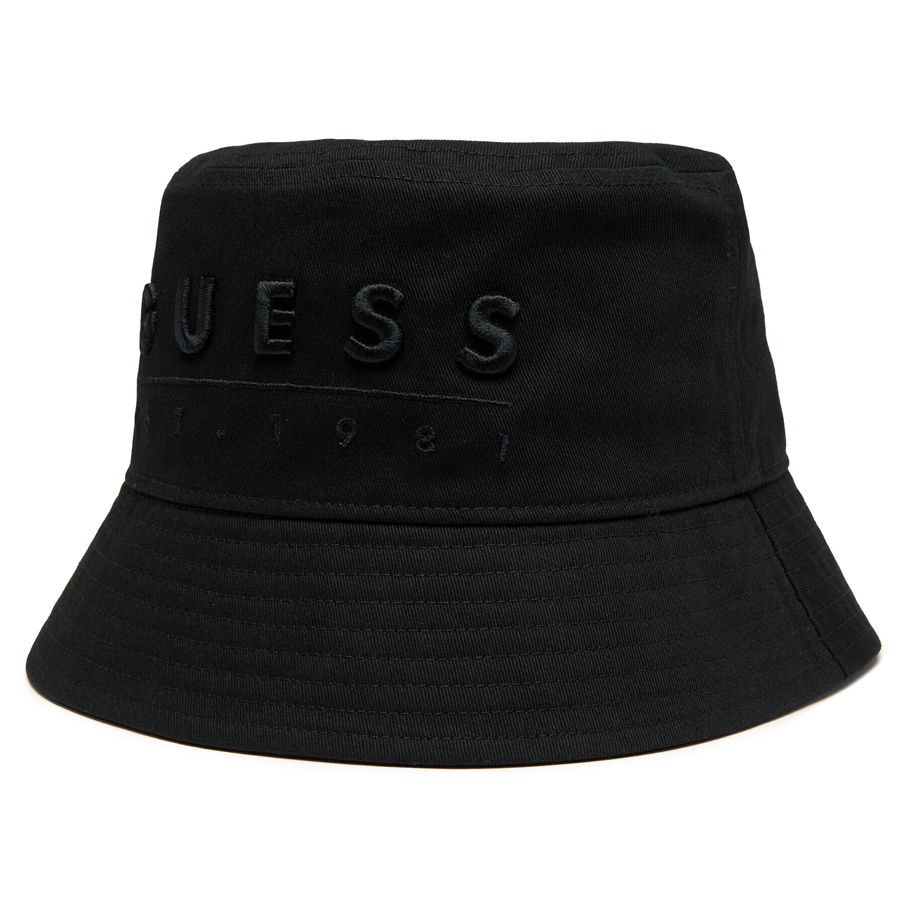 Guess Klobúk Bucket Nola Headwear AM5016 COT01 Čierna - Pepit.sk