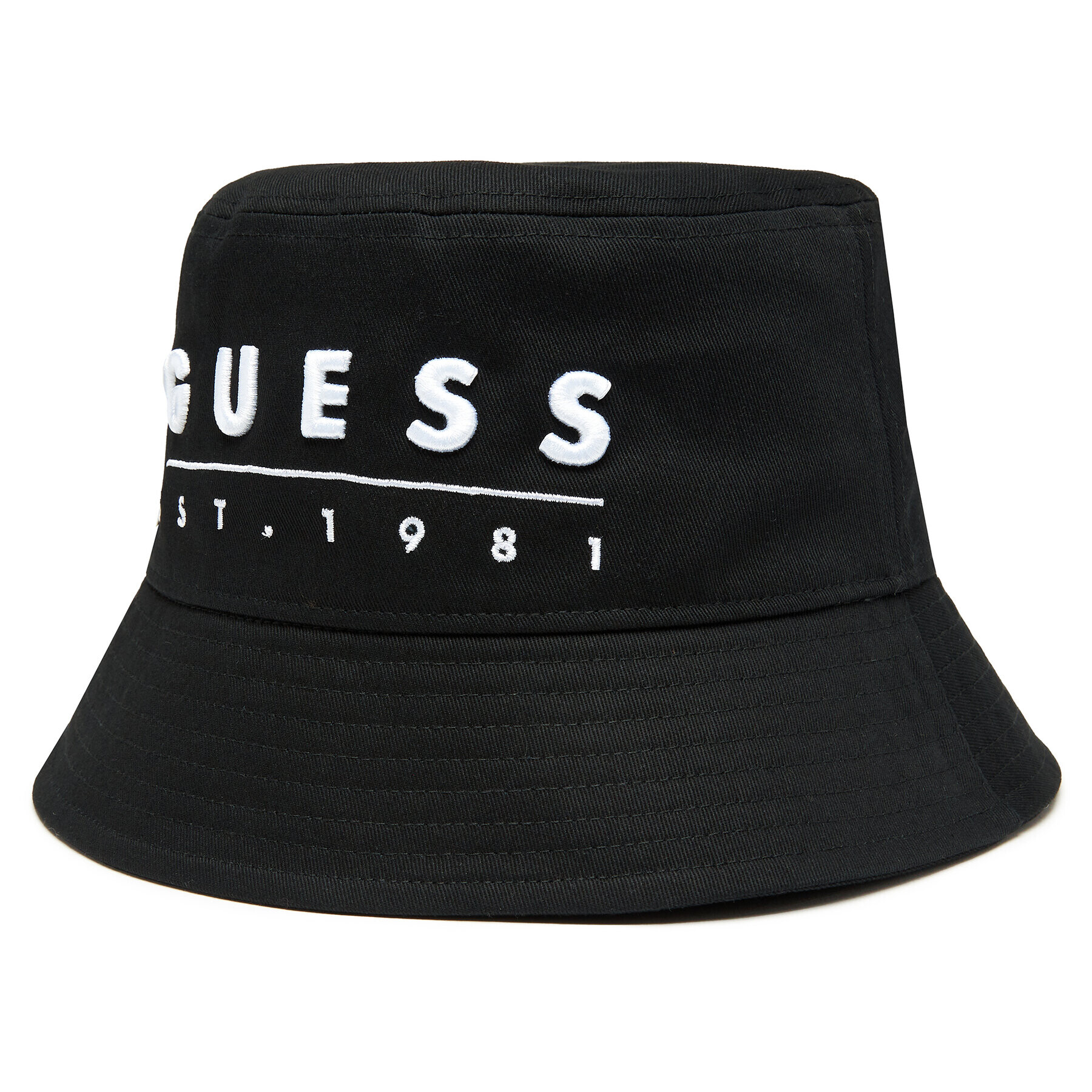 Guess Klobúk Bucket Nola Headwear AM5016 COT01 Čierna - Pepit.sk