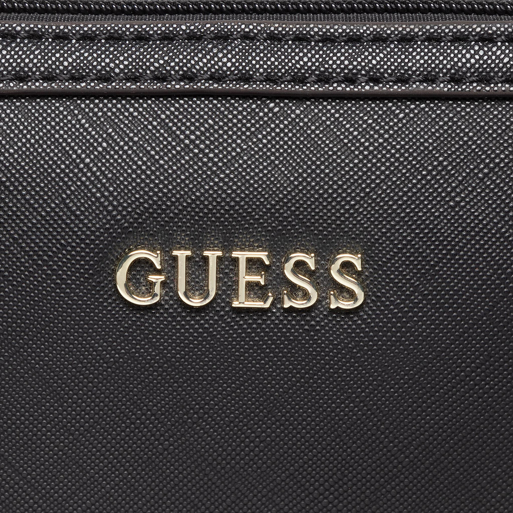 Guess Kozmetická taštička Vanille Flat Top Zip PWVANI P2102 Čierna - Pepit.sk