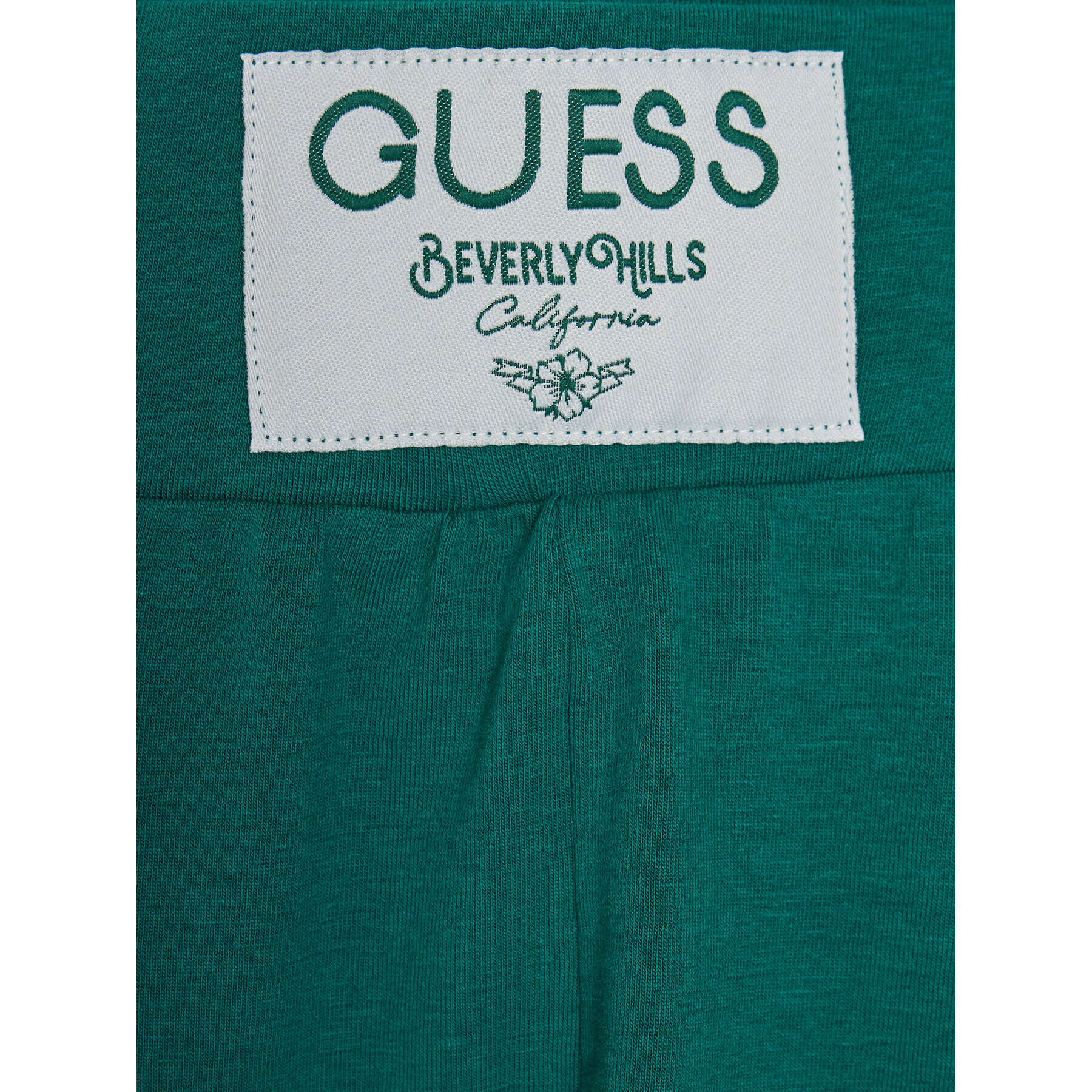 Guess Legíny J4RB04 J1314 Zelená Slim Fit - Pepit.sk