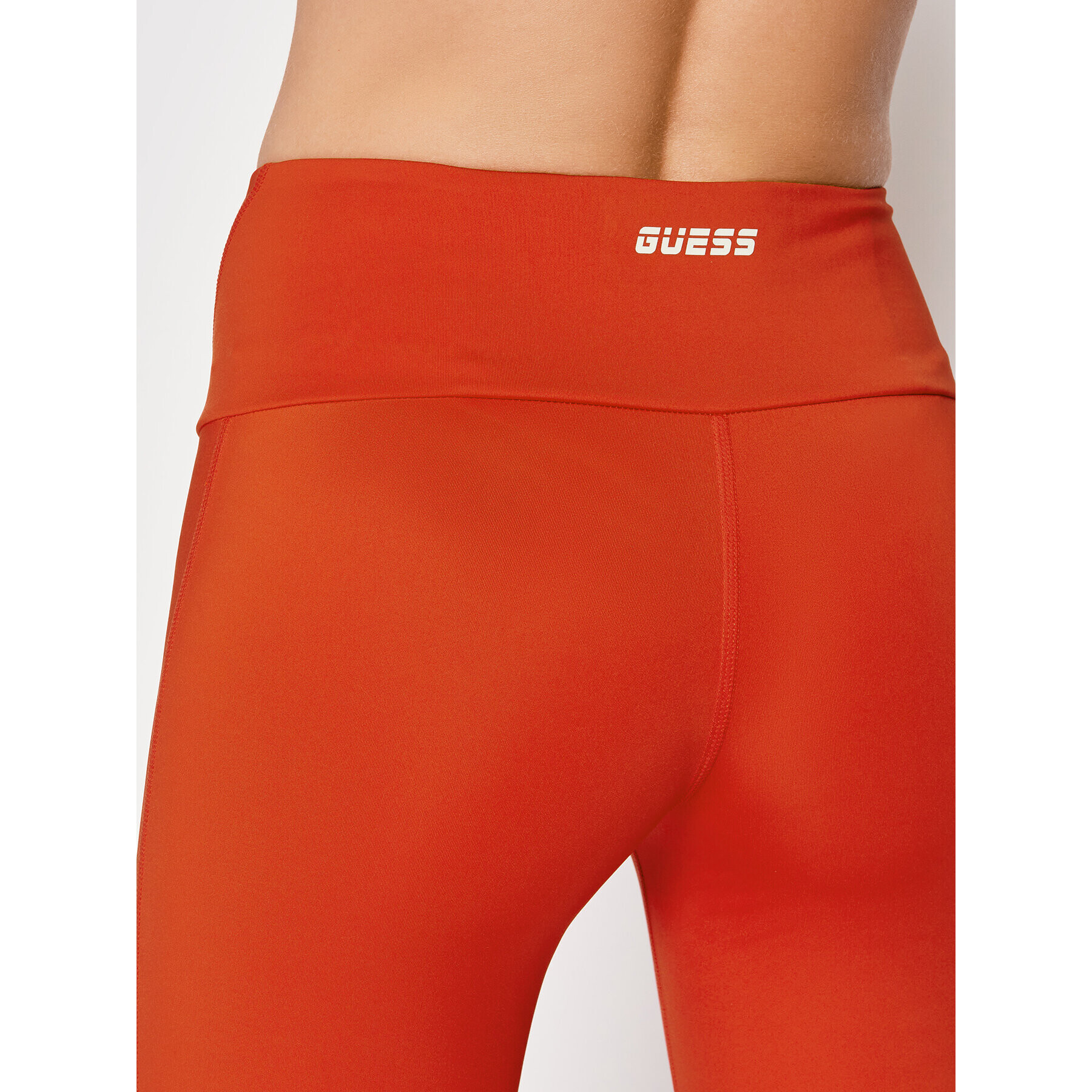 Guess Legíny V2RB04 MC03W Červená Slim Fit - Pepit.sk