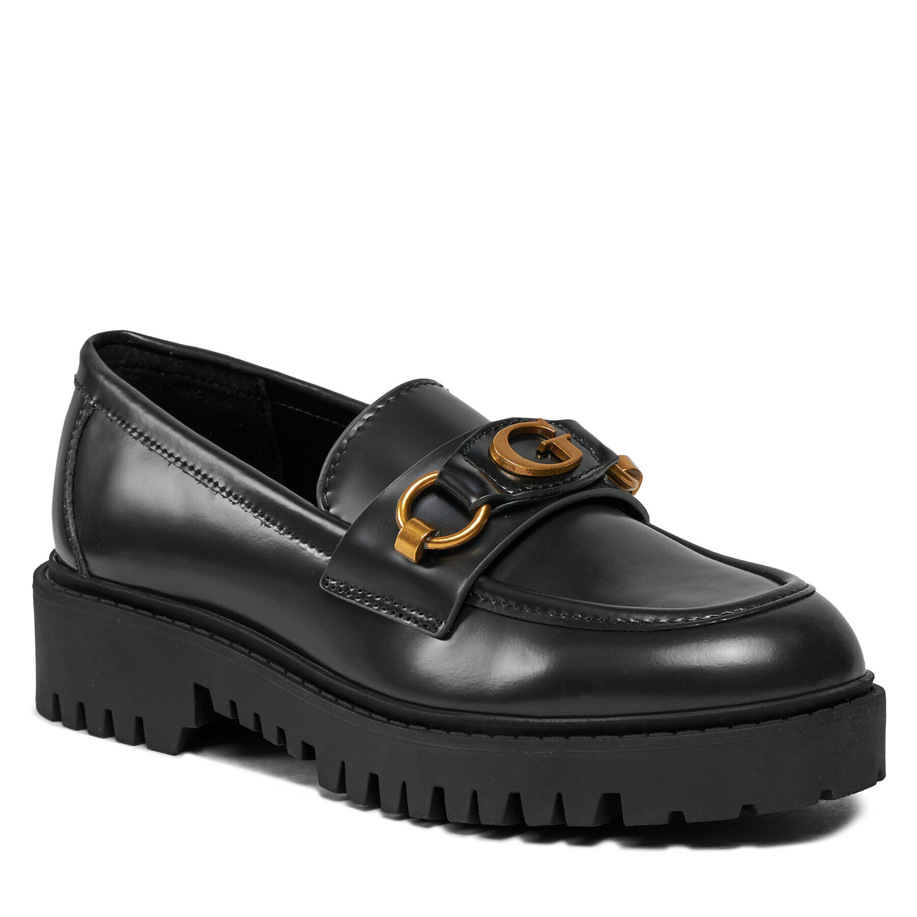 Guess Loafers Oragen FL8ONR Čierna - Pepit.sk