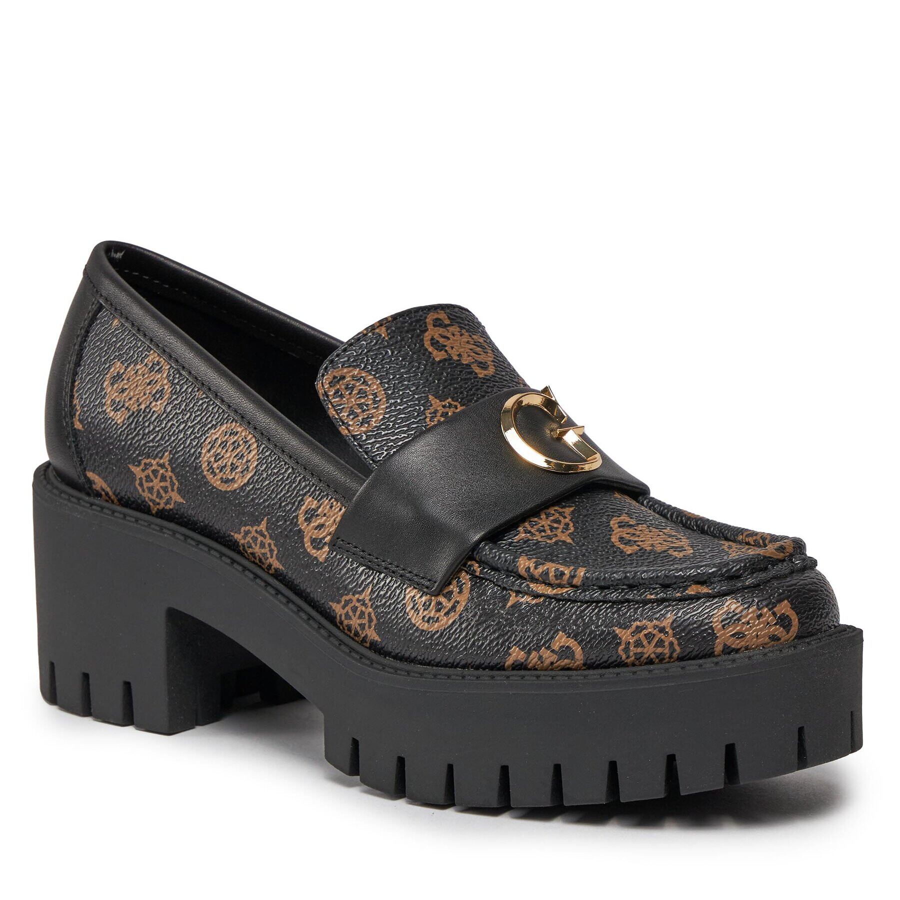 Guess Loafers Wanye FL8WYE Hnedá - Pepit.sk