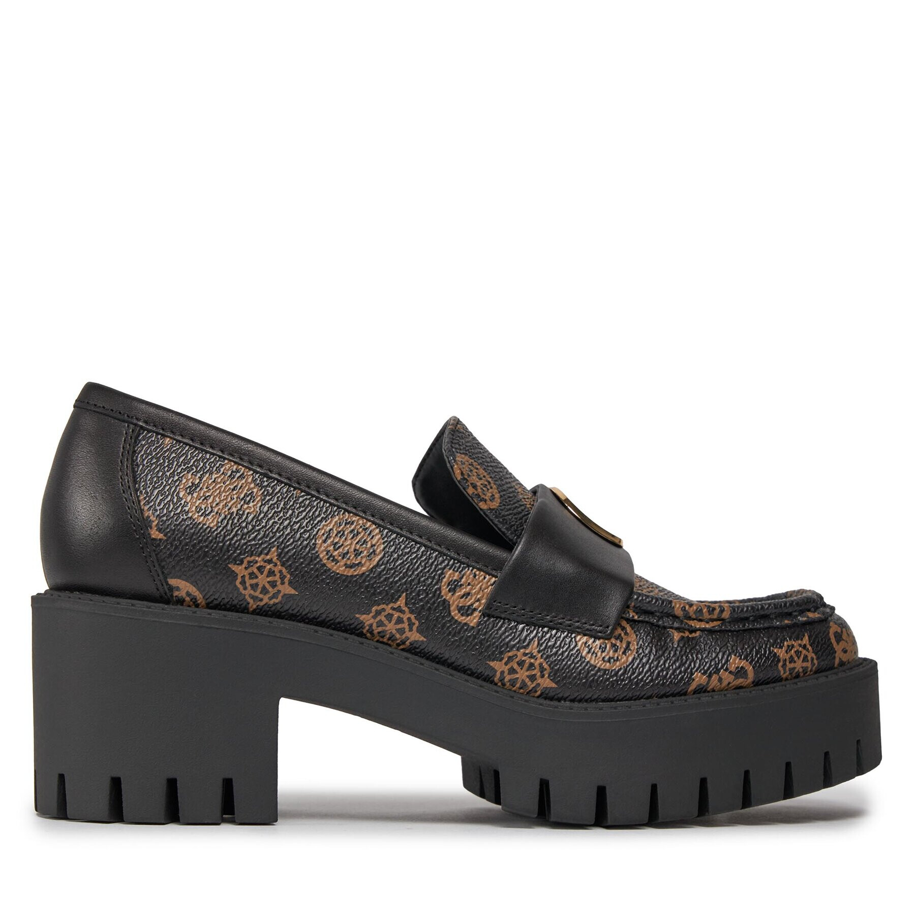 Guess Loafers Wanye FL8WYE Hnedá - Pepit.sk