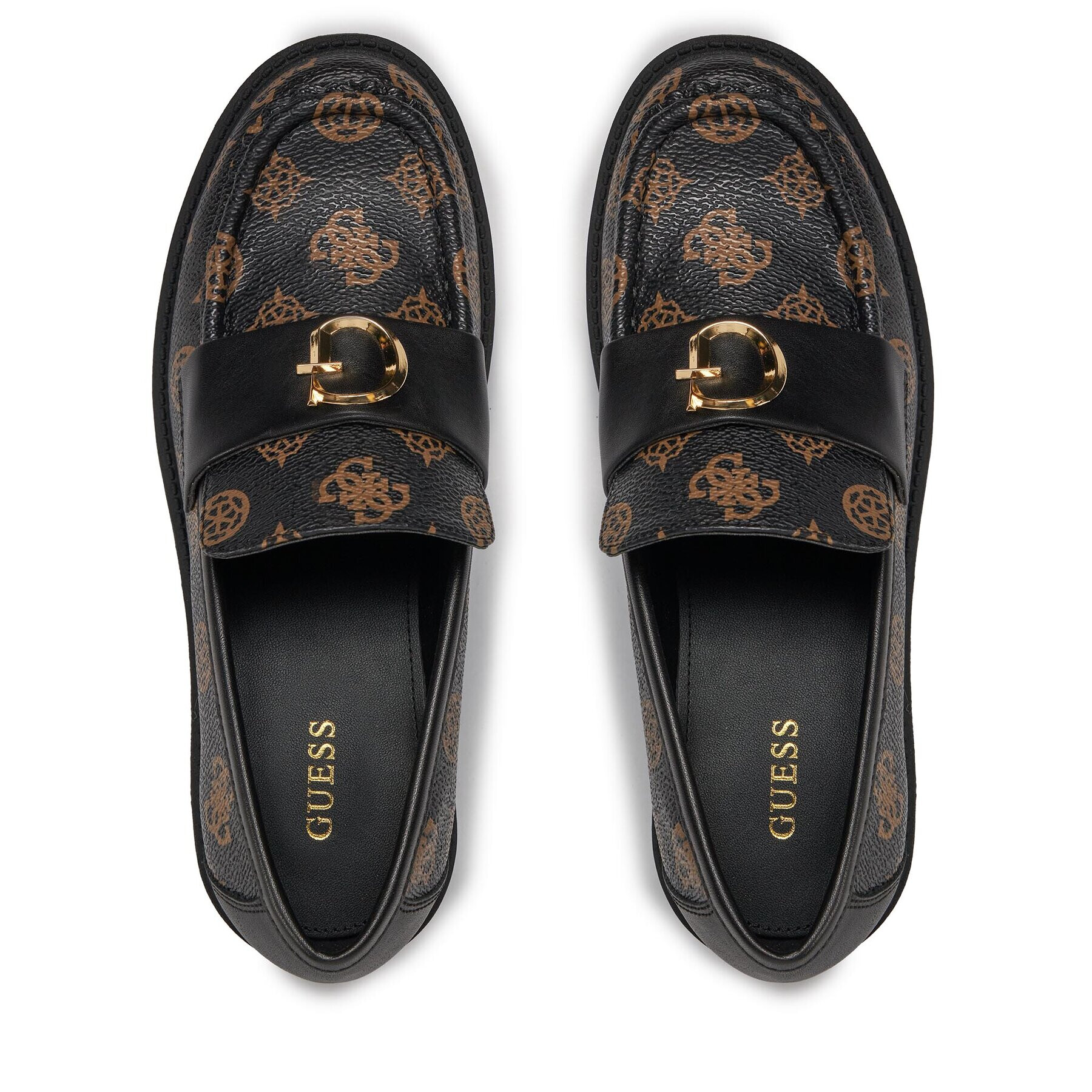 Guess Loafers Wanye FL8WYE Hnedá - Pepit.sk