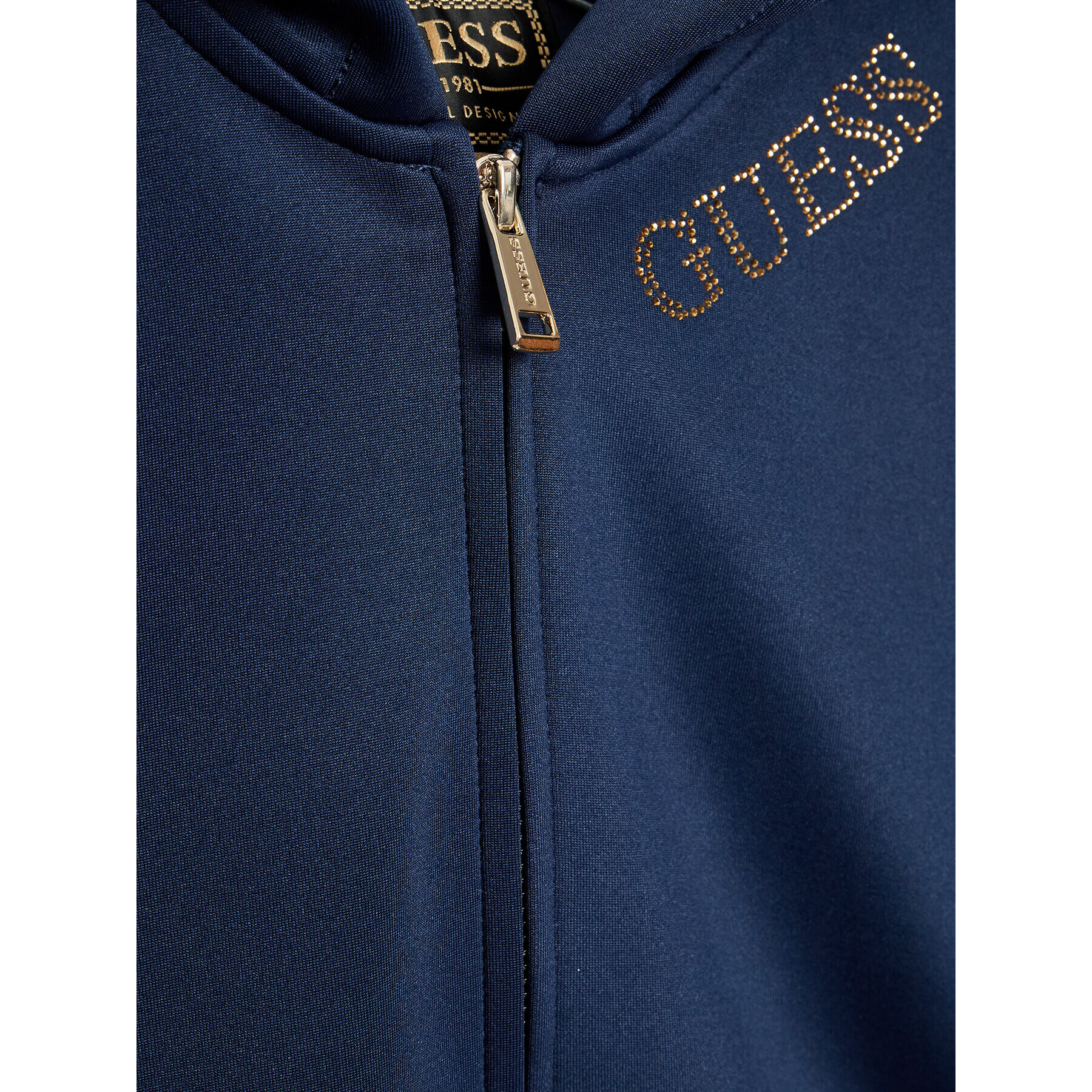 Guess Mikina J2BQ01 KAZQ0 Tmavomodrá Regular Fit - Pepit.sk