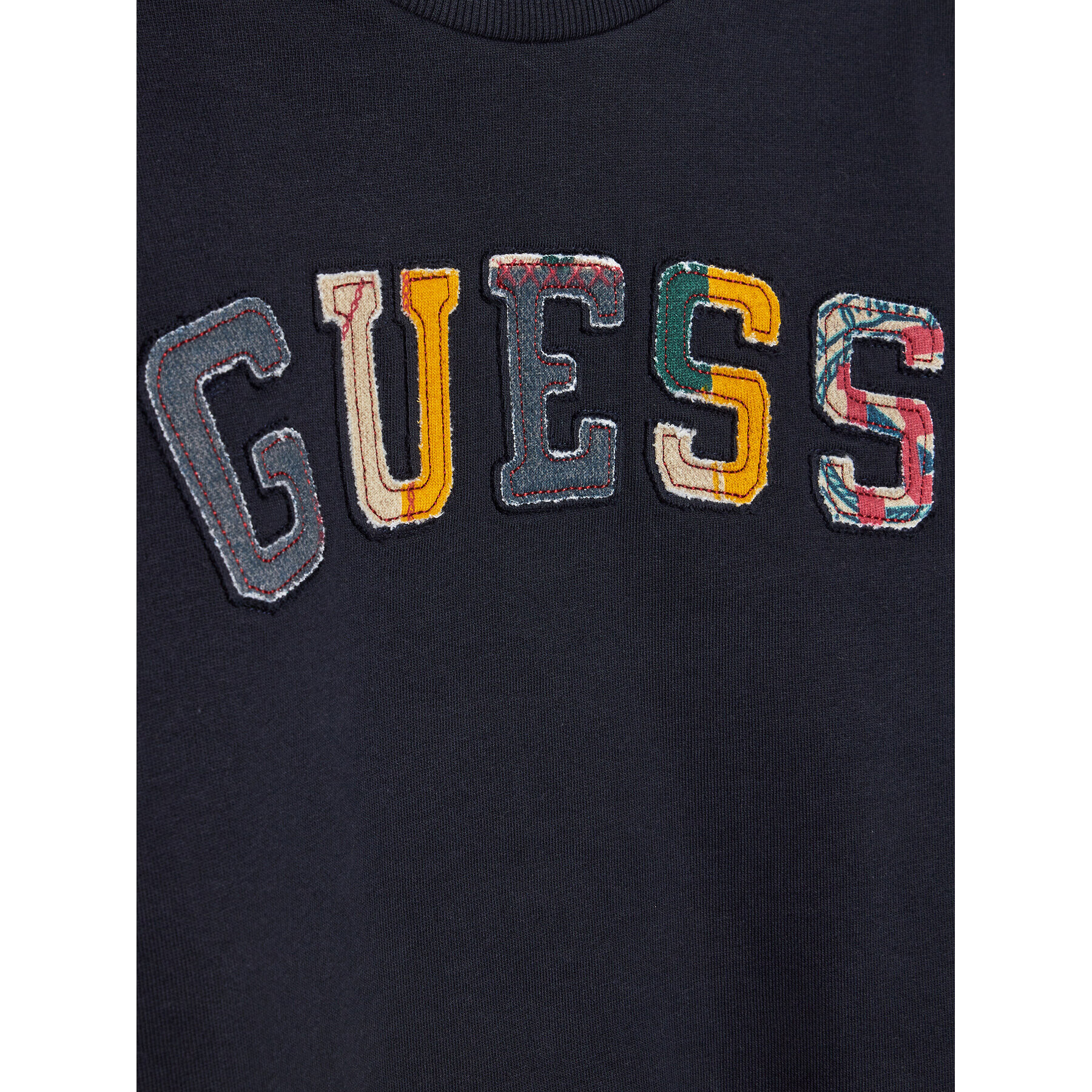 Guess Mikina L4RQ02 KA6R3 Tmavomodrá Regular Fit - Pepit.sk