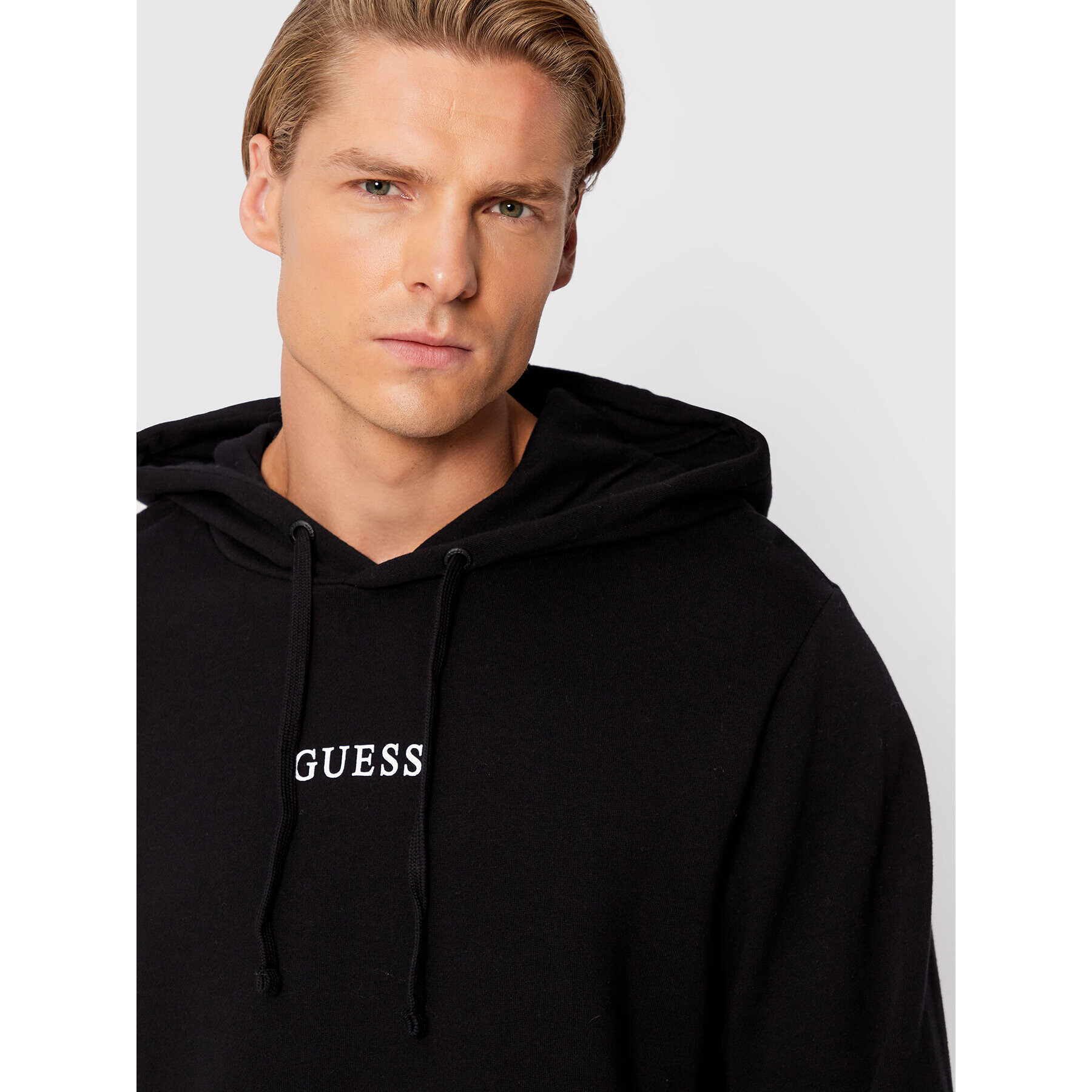 Guess Mikina M2BQ50 K9YH1 Čierna Regular Fit - Pepit.sk