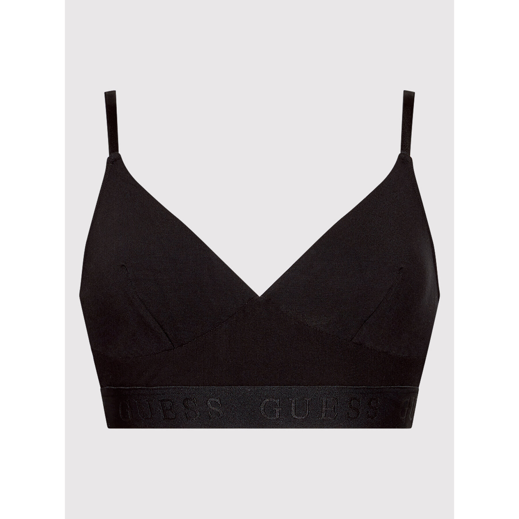 Guess Podprsenka Bralette April O1BC20 JR06U Čierna - Pepit.sk