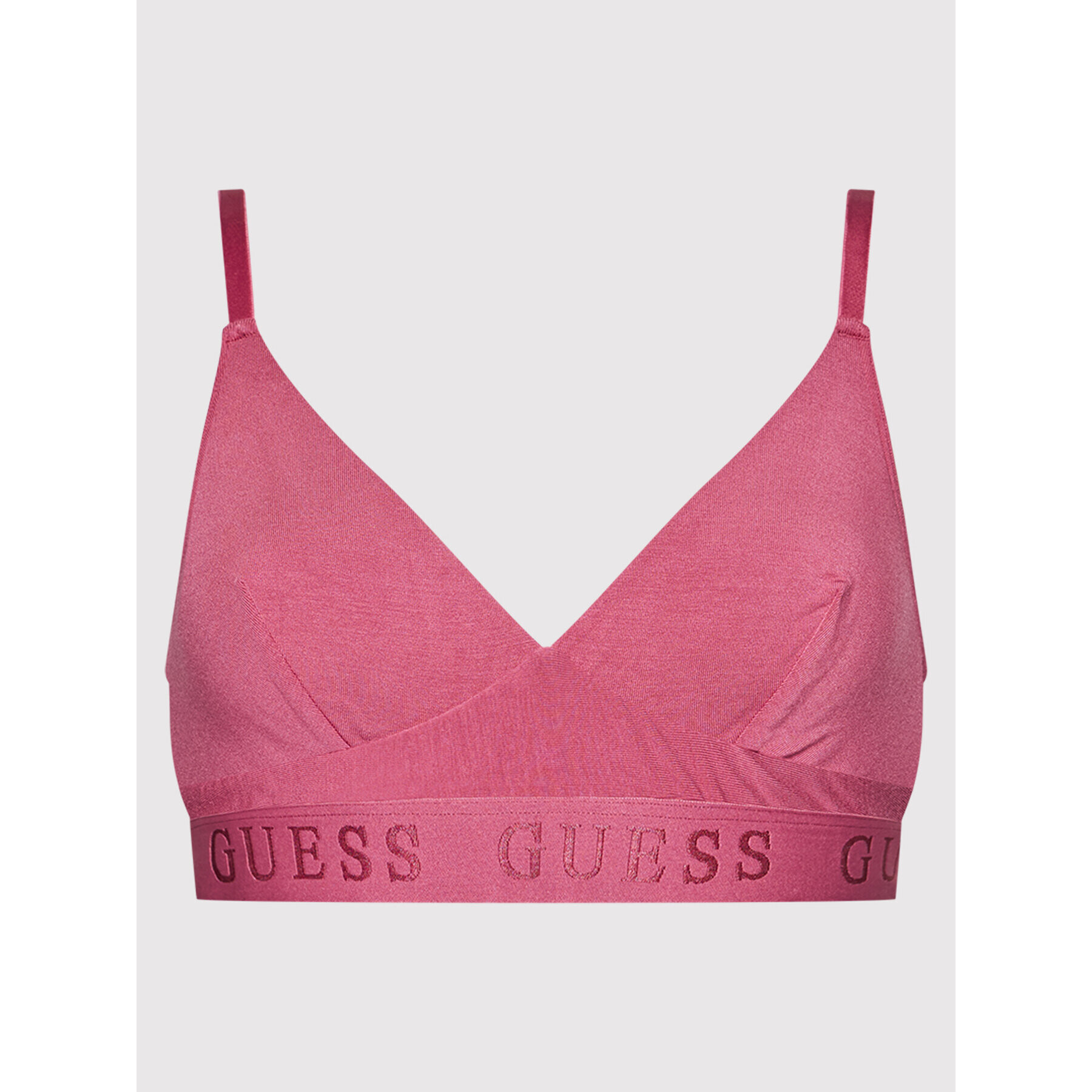 Guess Podprsenka Bralette April O1BC20 JR06U Ružová - Pepit.sk