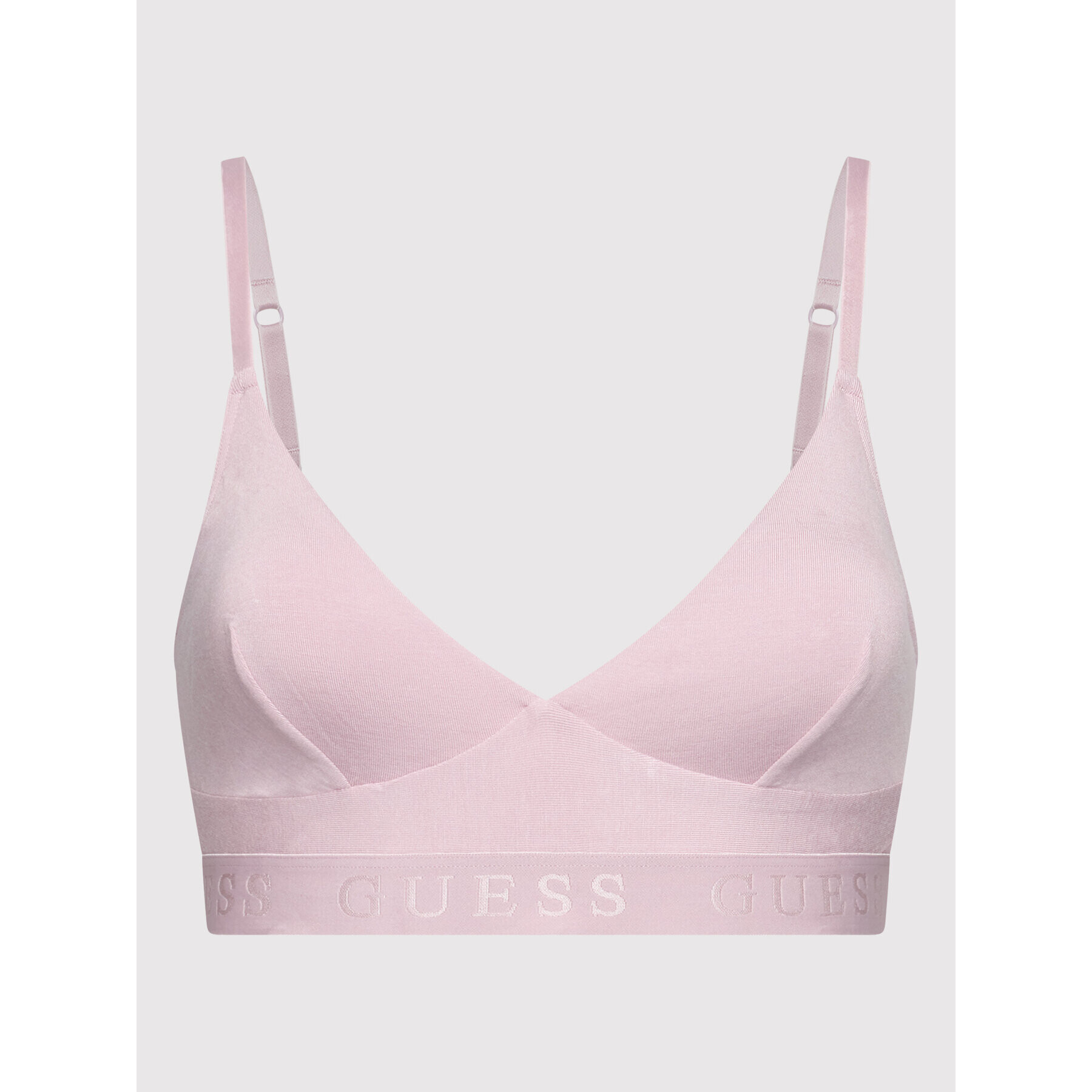 Guess Podprsenka Bralette April O1BC20 JR06U Ružová - Pepit.sk