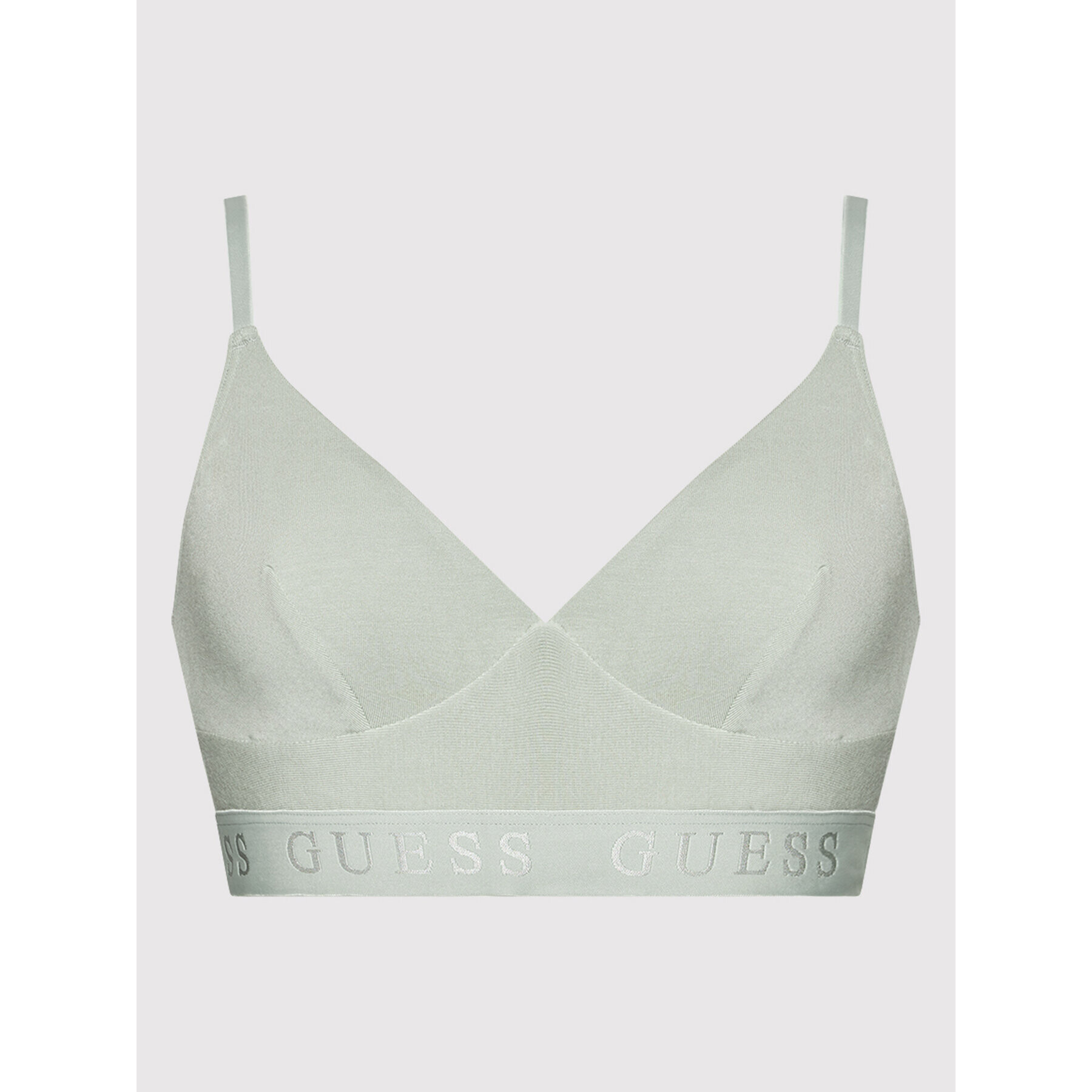 Guess Podprsenka Bralette April O1BC20 JR06U Zelená - Pepit.sk