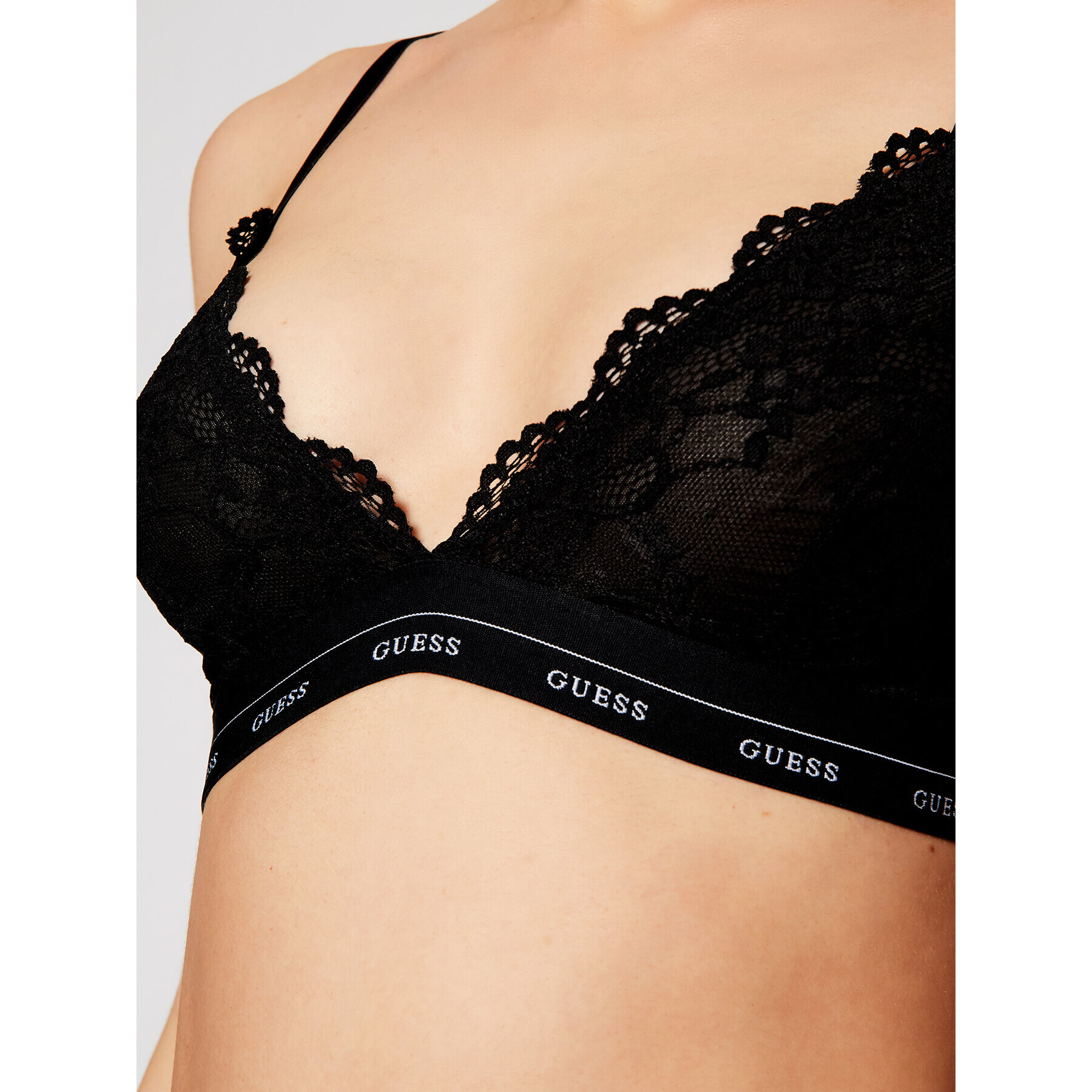 Guess Podprsenka Bralette Aria O0BC00 PZ01C Čierna - Pepit.sk