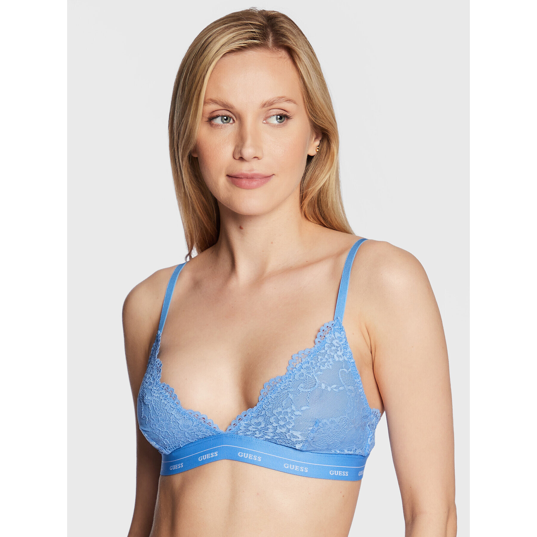 Guess Podprsenka Bralette Aria O0BC00 PZ01C Modrá - Pepit.sk