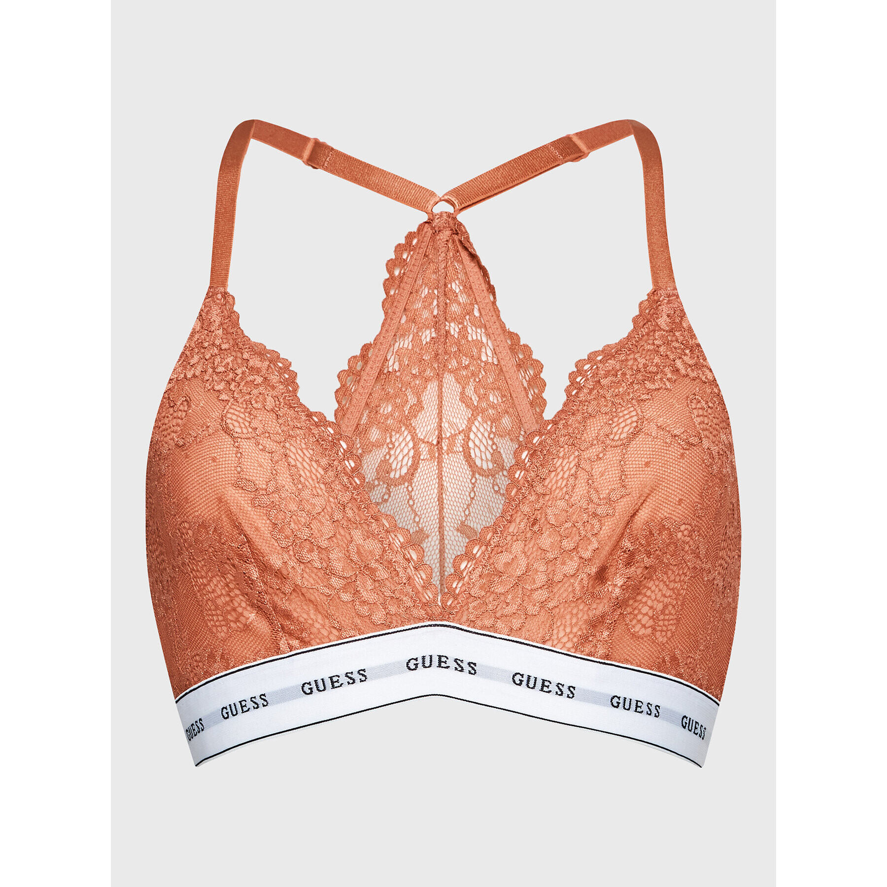 Guess Podprsenka Bralette Belle O97C02 KBBT0 Ružová - Pepit.sk