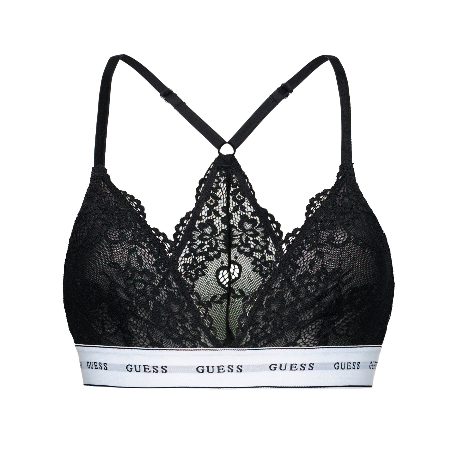 Guess Podprsenka Bralette Belle O97C02 PZ01C Čierna - Pepit.sk