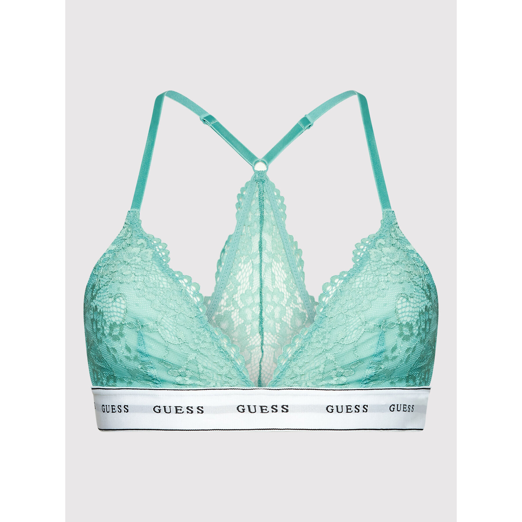 Guess Podprsenka Bralette Belle O97C02 PZ01C Zelená - Pepit.sk