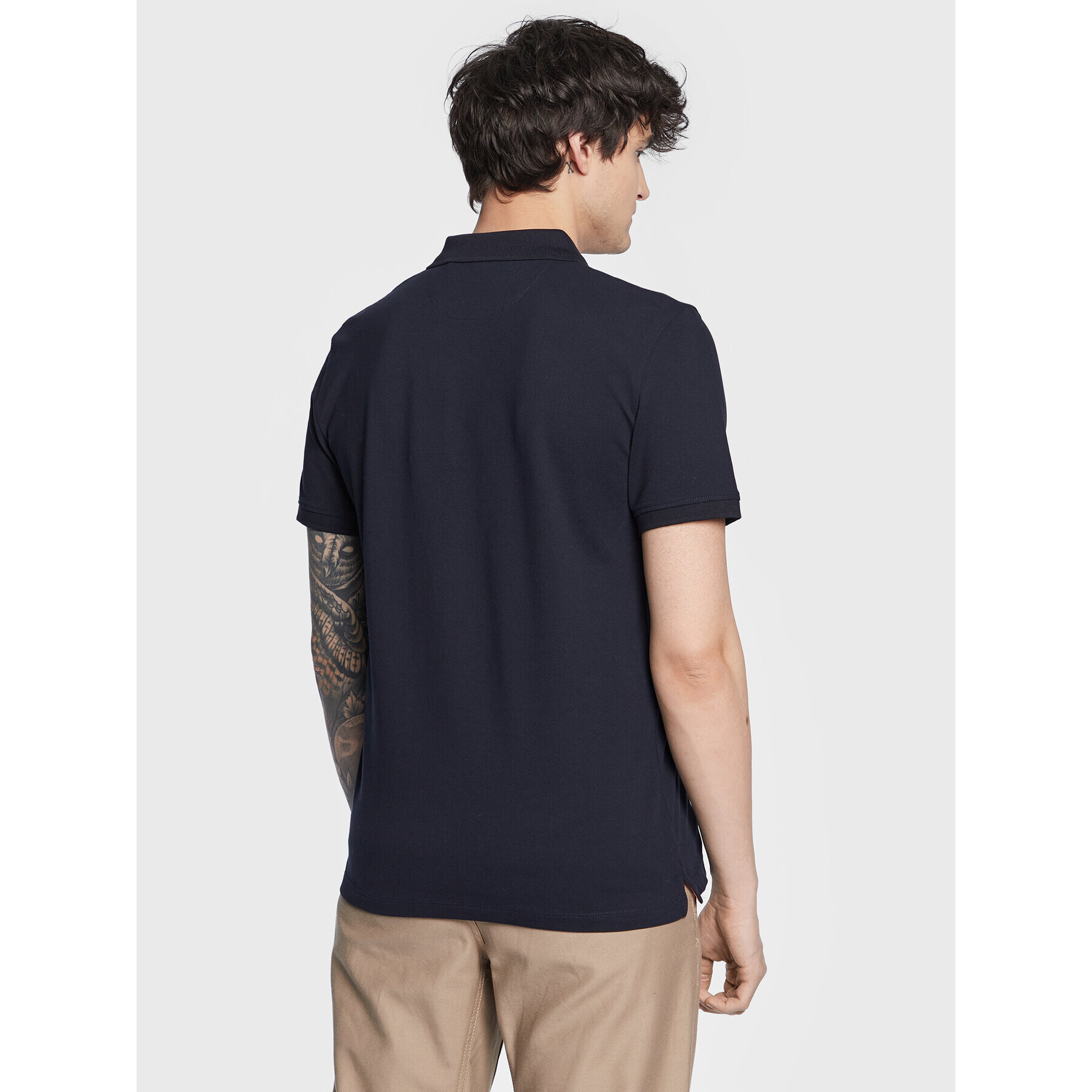 Guess Polokošeľa Lyle M3GP60 K7O64 Tmavomodrá Slim Fit - Pepit.sk