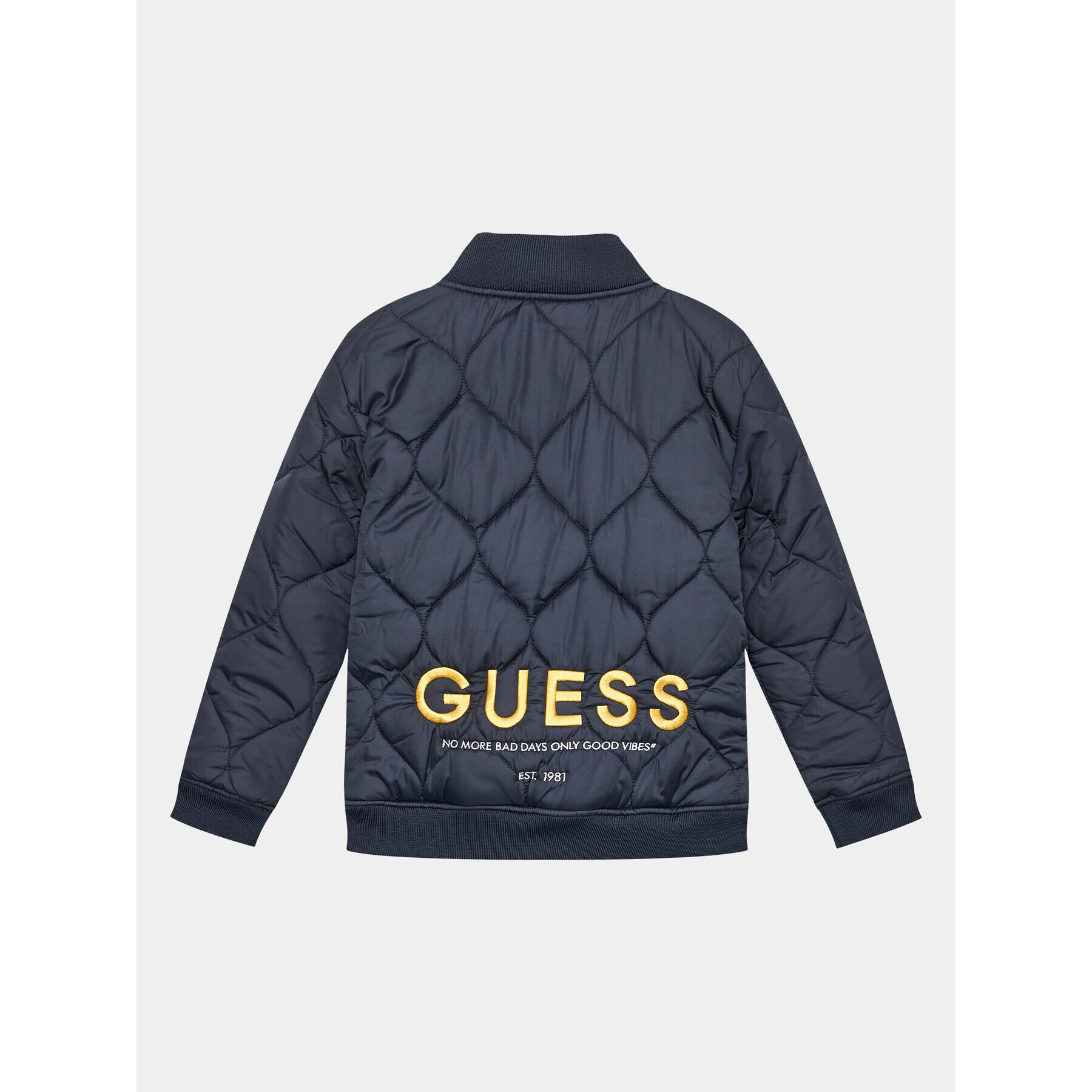 Guess Prechodná bunda L3YL10 WFJ60 Tmavomodrá Regular Fit - Pepit.sk