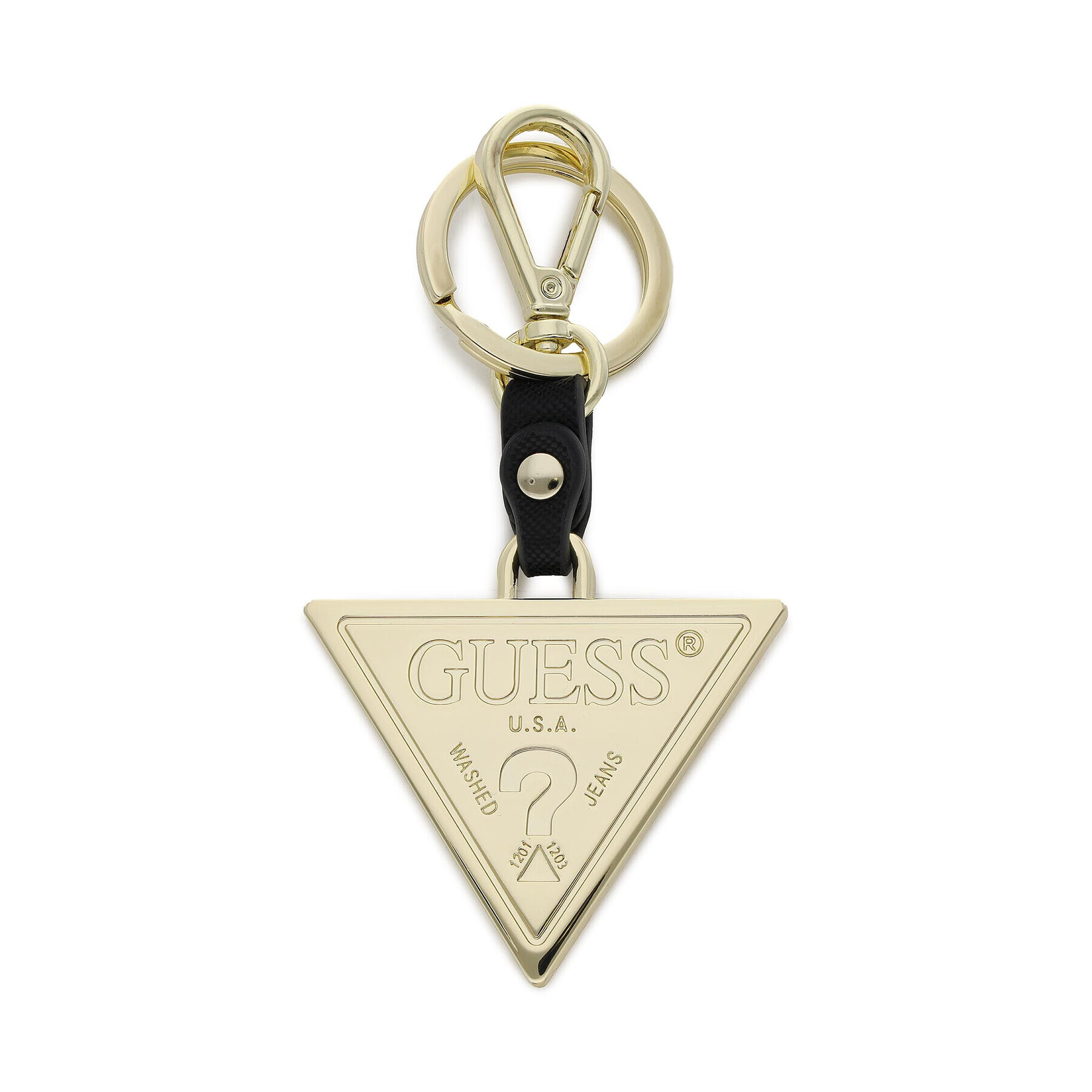 Guess Prívesok Saffiano Triangle Keyring RW7422 P2201 Zlatá - Pepit.sk