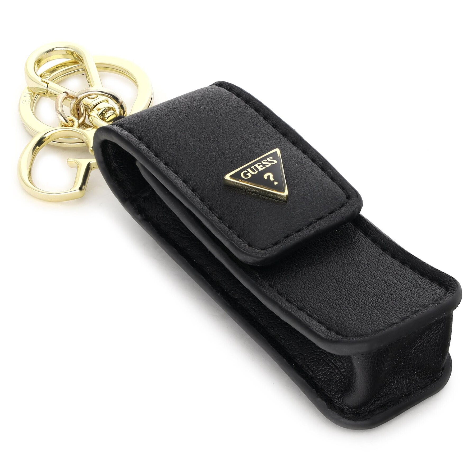 Guess Puzdro na kozmetiku Lipstick Case Keyring RW7407 P2101 Čierna - Pepit.sk