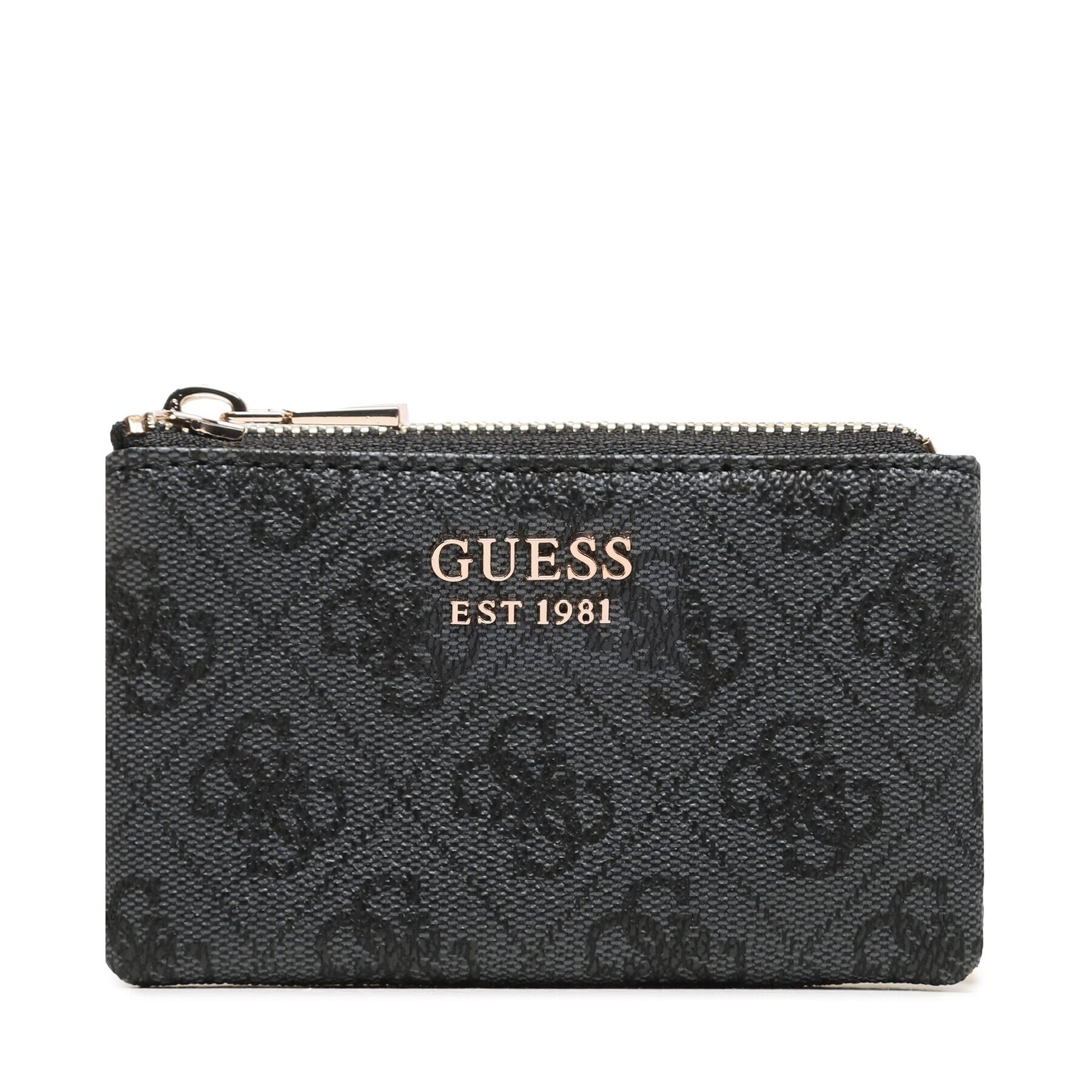 Guess Puzdro na kreditné karty Laurel (SG) Slg SWSG85 00340 Čierna - Pepit.sk