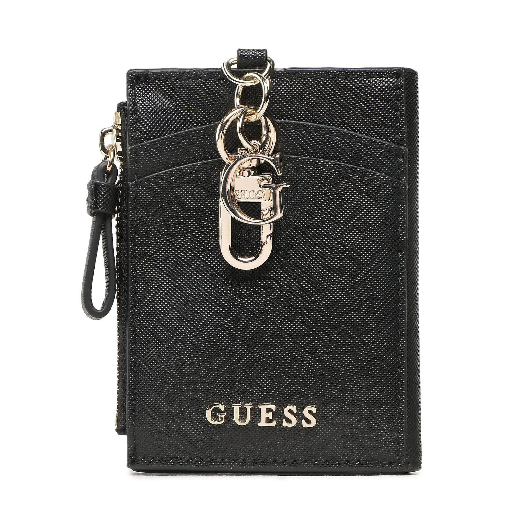 Guess Puzdro na kreditné karty Not Coridnated Keyrings RW1532 P3101 Čierna - Pepit.sk