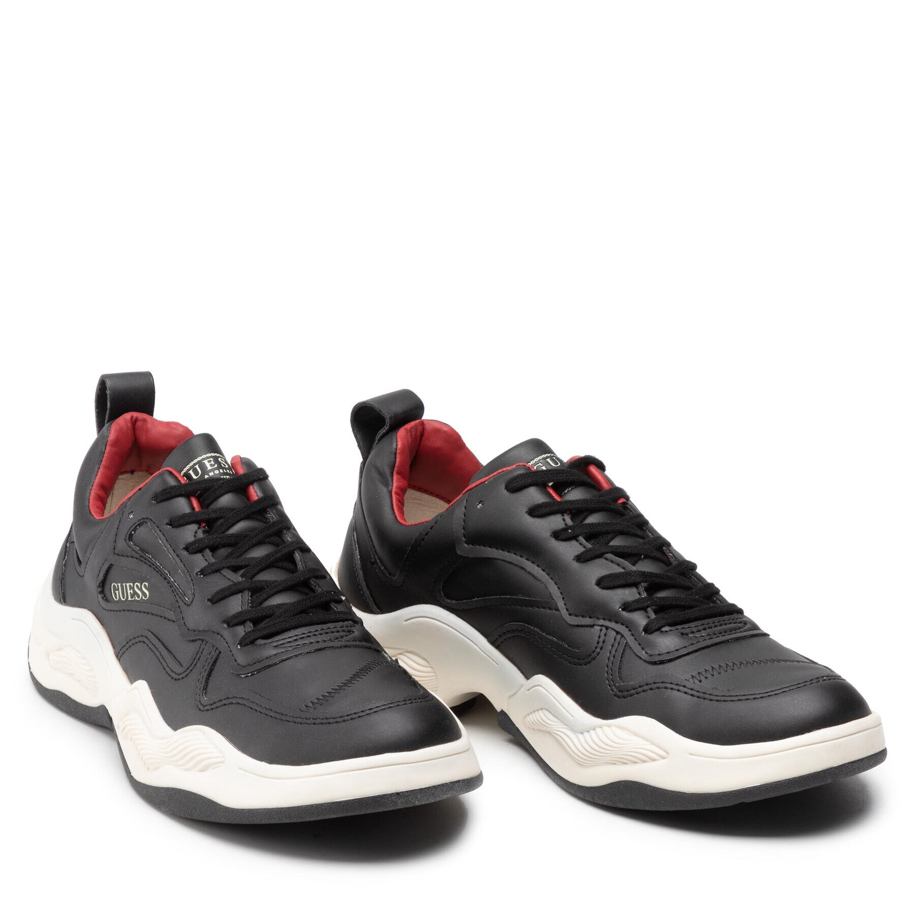 Guess Sneakersy Bassano Smart FM5BSM SMA12 Čierna - Pepit.sk