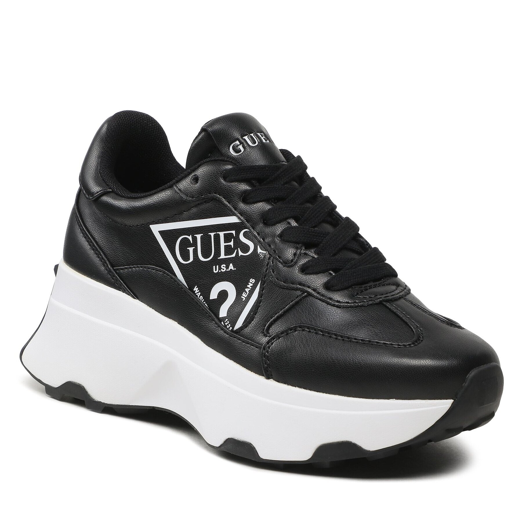 Guess Sneakersy Calebb4 FL7C4B FAB12 Čierna - Pepit.sk