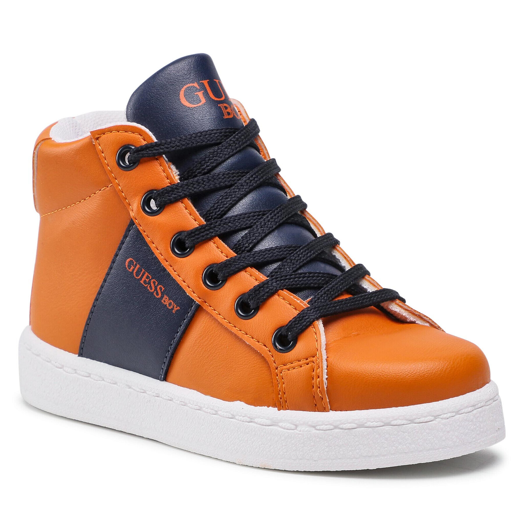 Guess Sneakersy FILUH8 ELE12 Oranžová - Pepit.sk