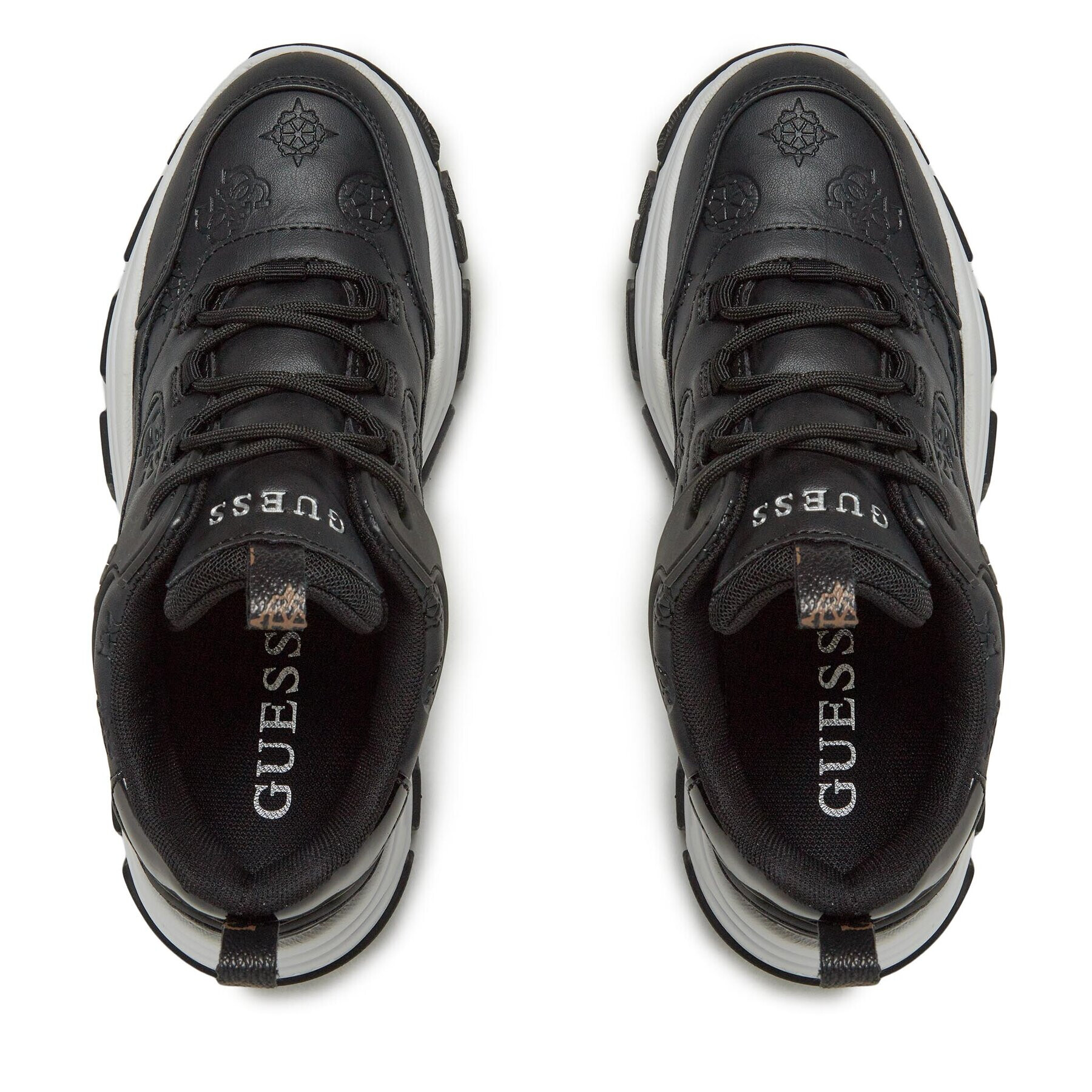 Guess Sneakersy FL8BIU FAL12 Čierna - Pepit.sk