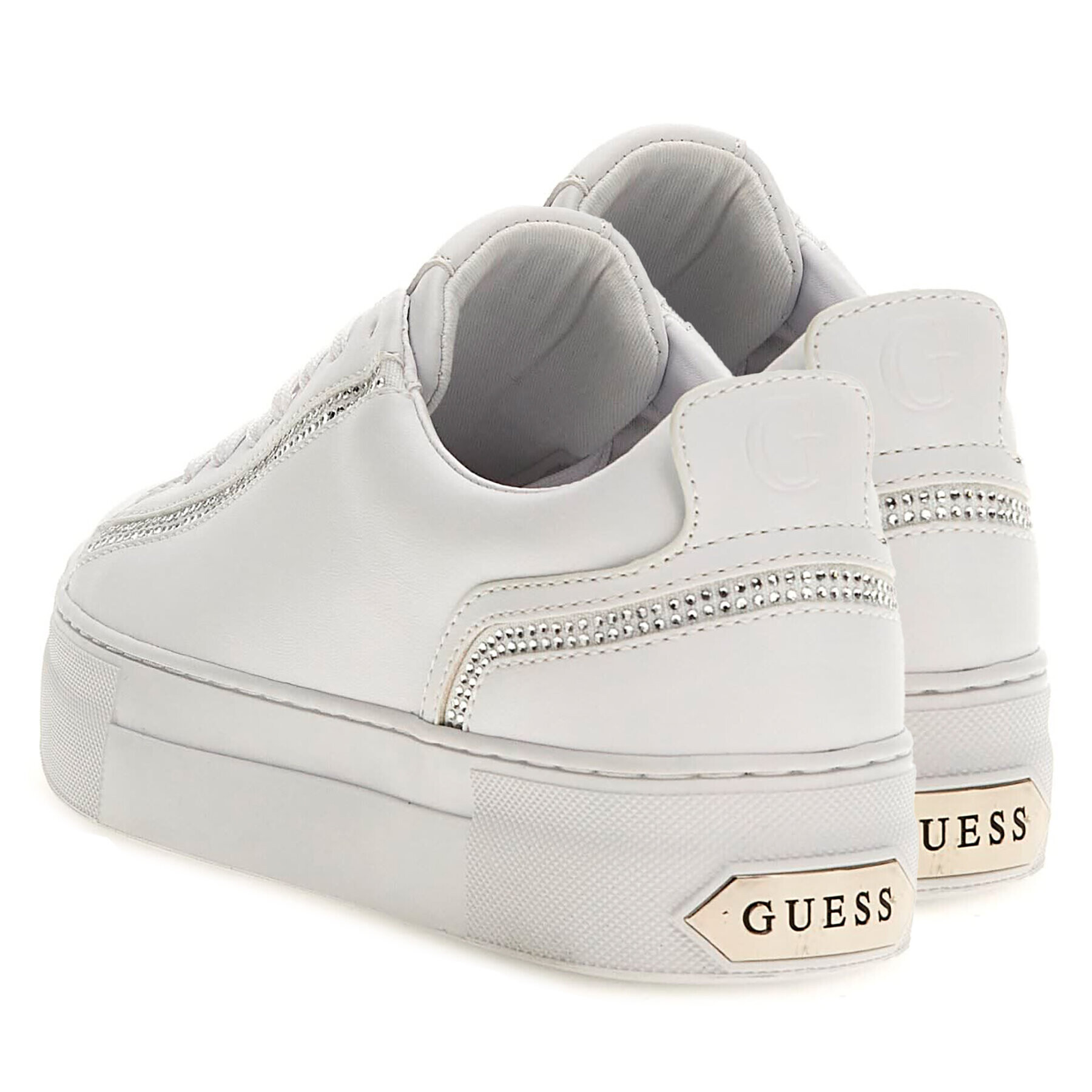 Guess Sneakersy Gianele2 FL7G2N ELE12 Biela - Pepit.sk