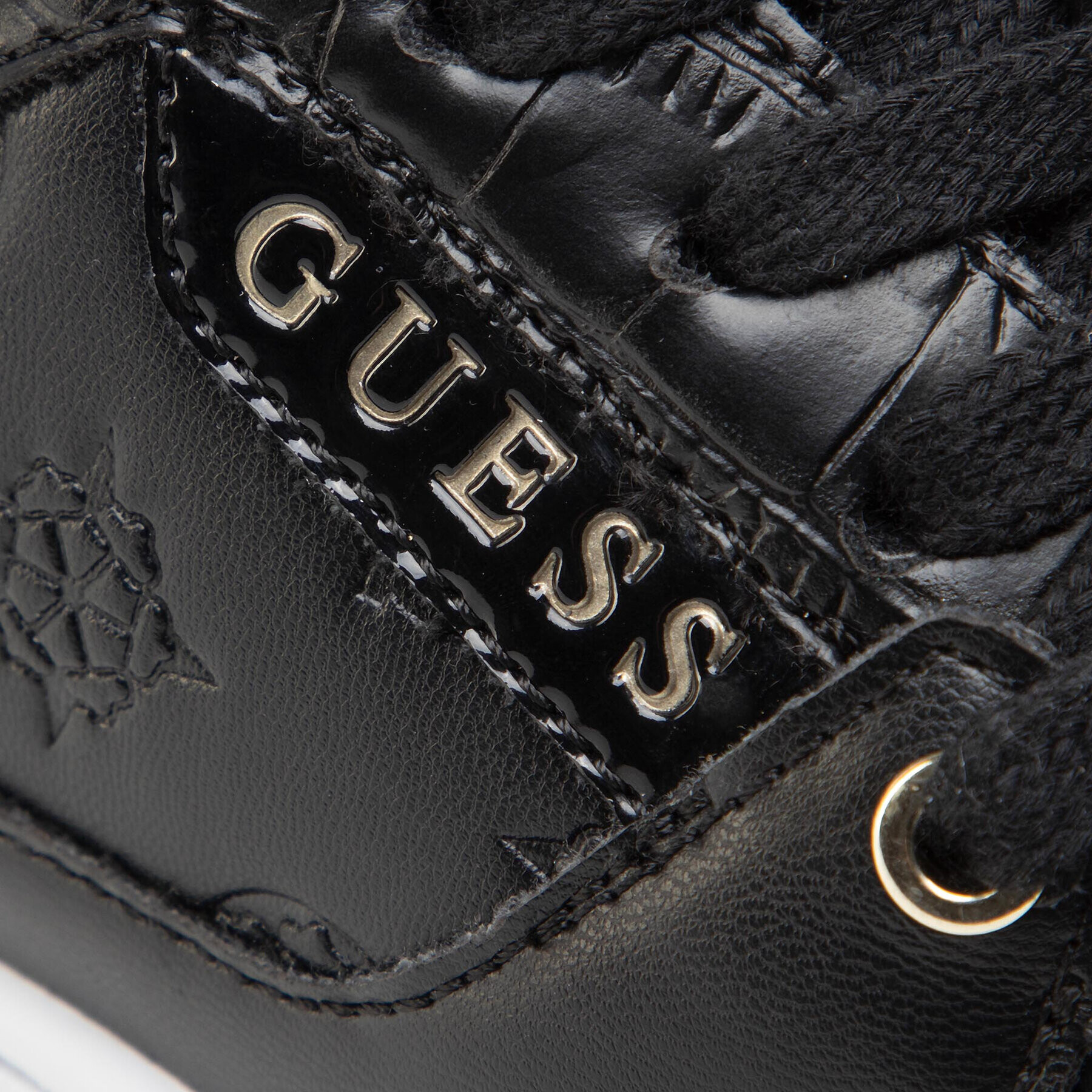 Guess Sneakersy Julien2 FL5JL2 ELE12 Čierna - Pepit.sk