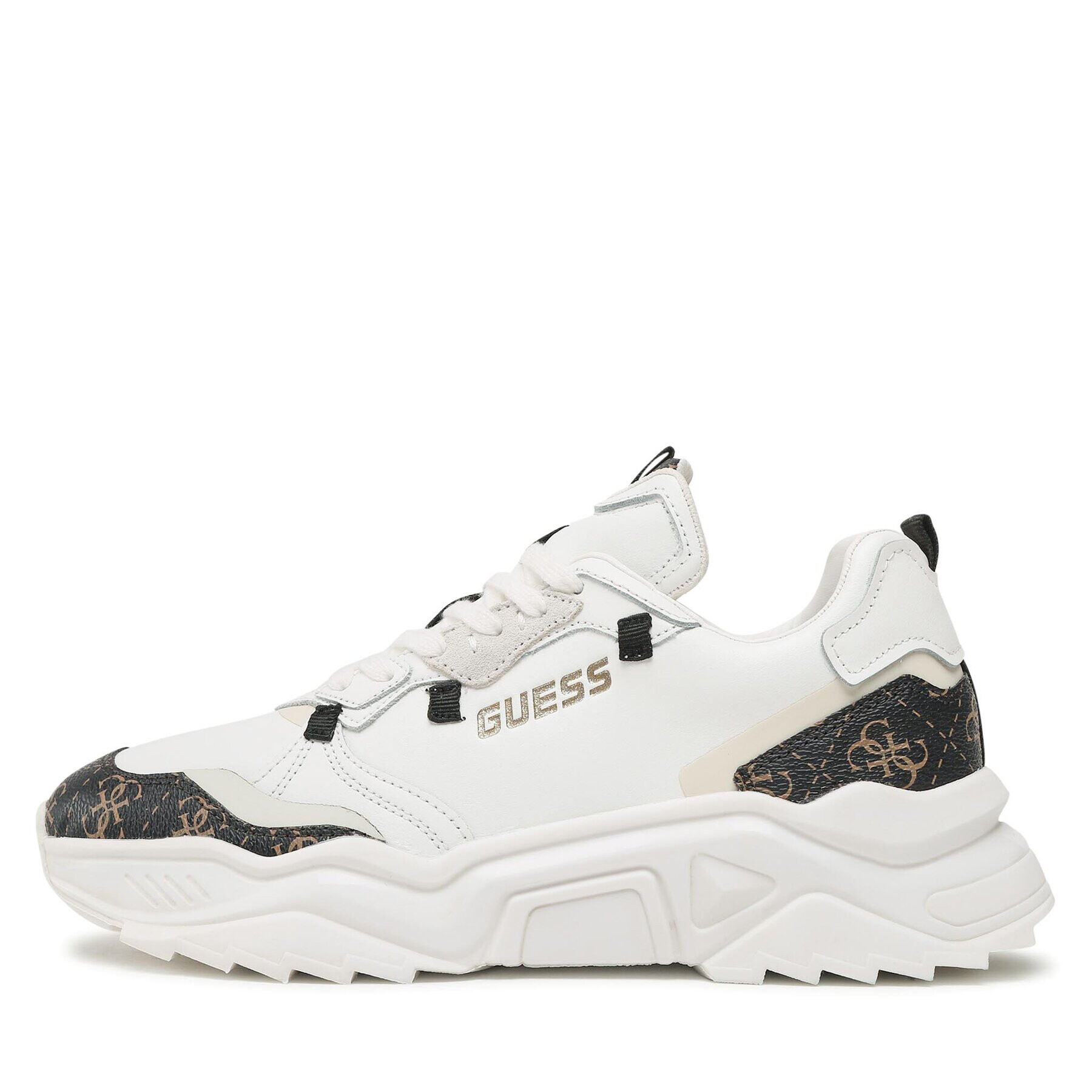 Guess Sneakersy Massa FM6MSS ELE12 Biela - Pepit.sk