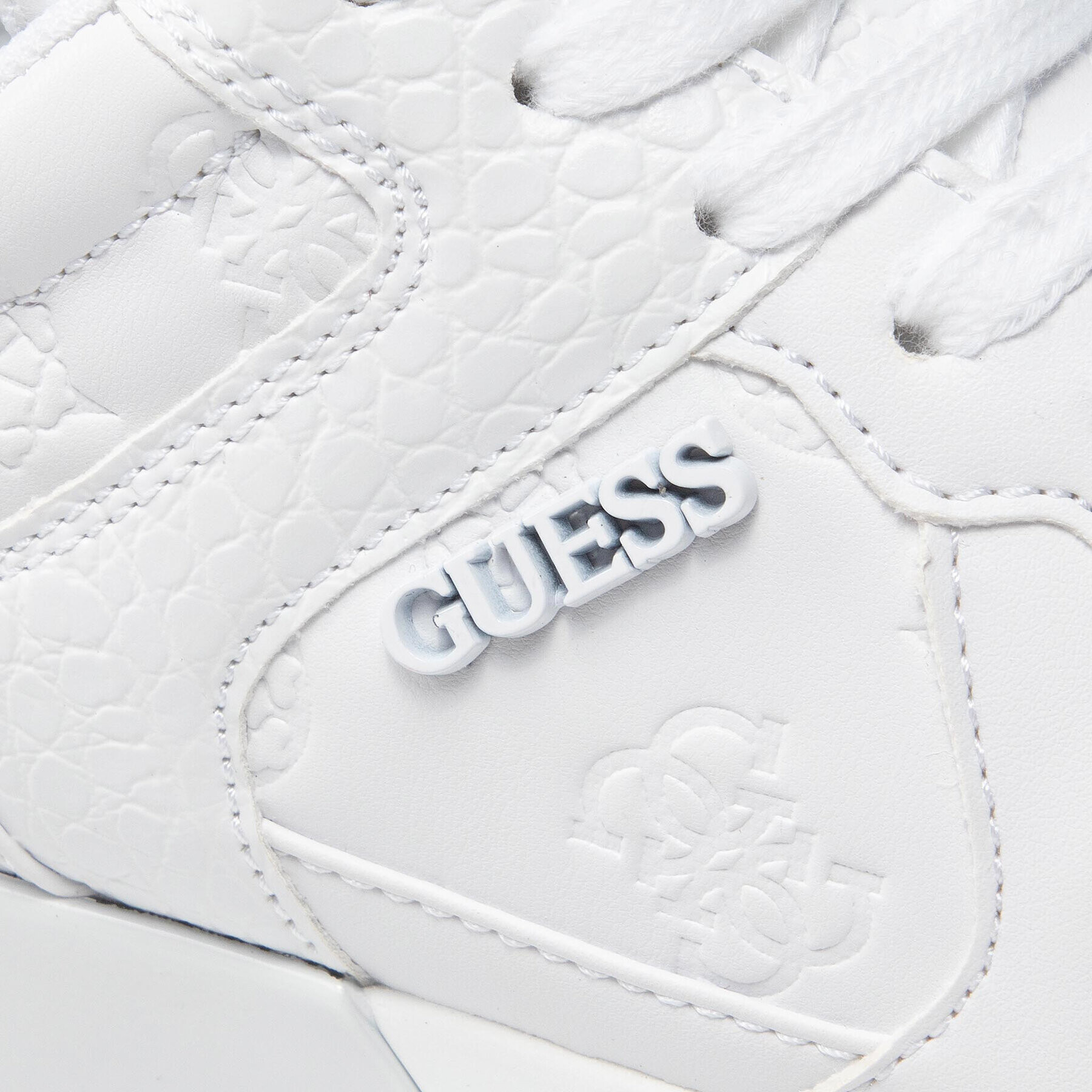 Guess Sneakersy Maybel FL7MYB FAL12 Biela - Pepit.sk