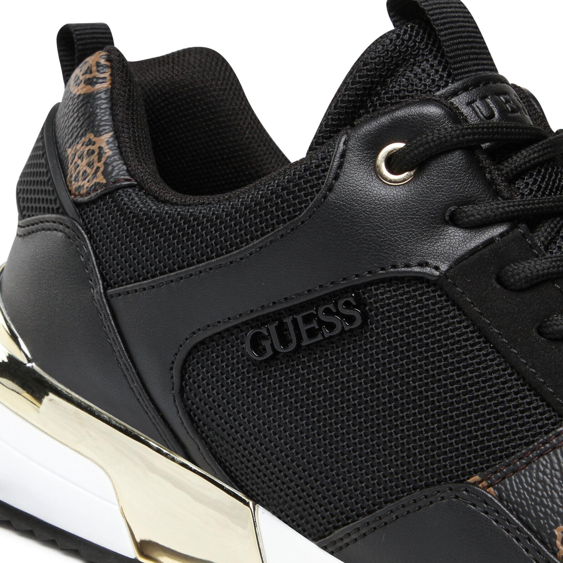 Guess Sneakersy Metz2 FL6MZ2 FAL12 Čierna - Pepit.sk