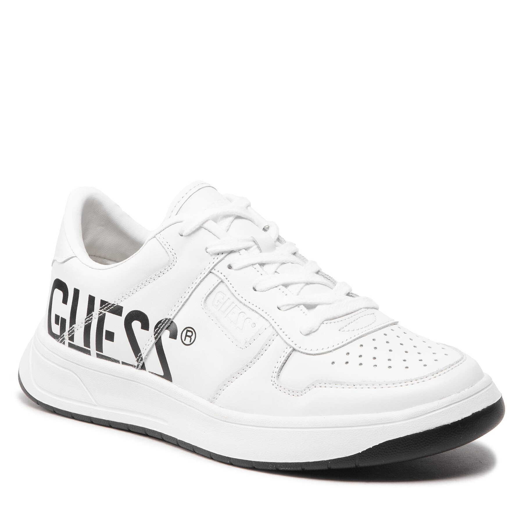 Guess Sneakersy Ponte FM7PON LEA12 Biela - Pepit.sk