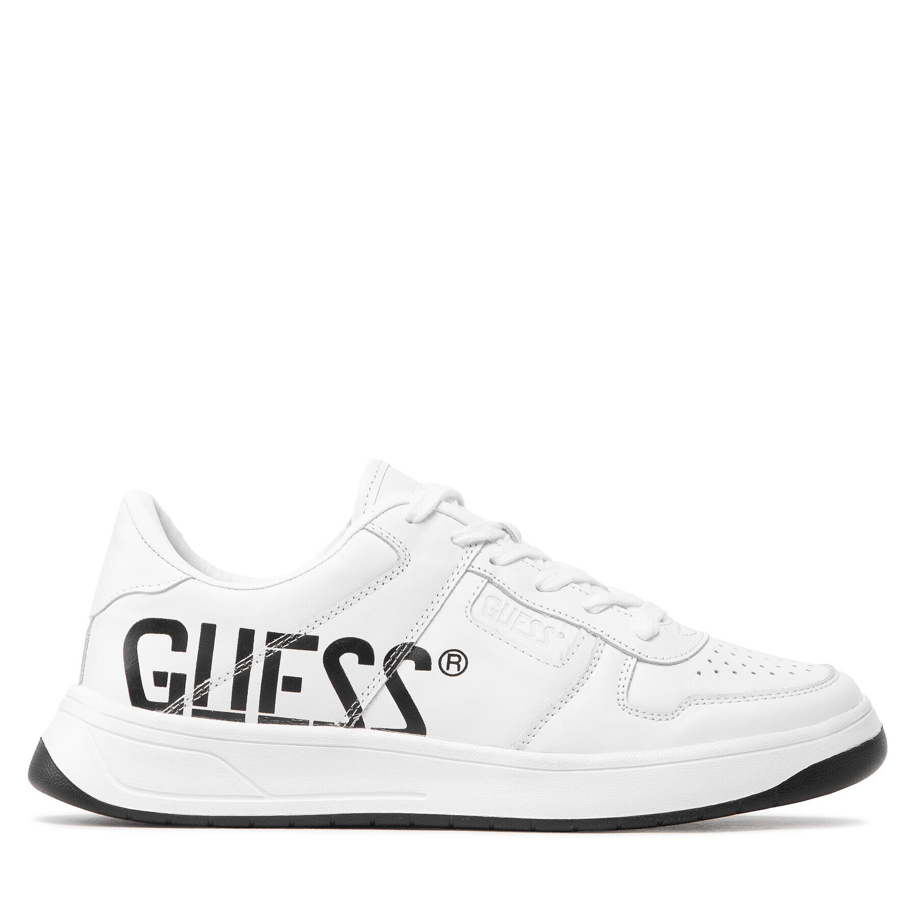 Guess Sneakersy Ponte FM7PON LEA12 Biela - Pepit.sk